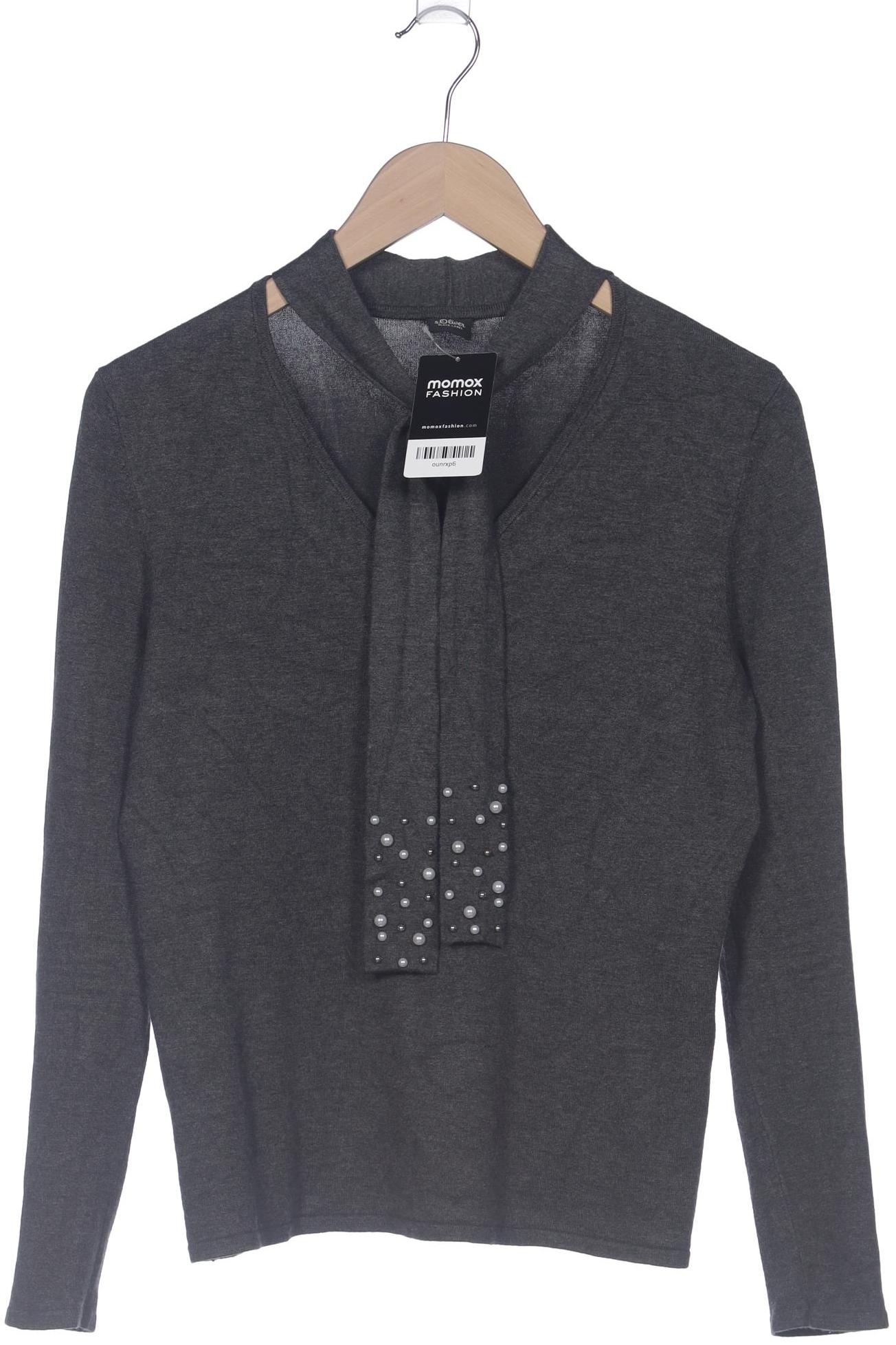 

s.Oliver Damen Pullover, grau, Gr. 38