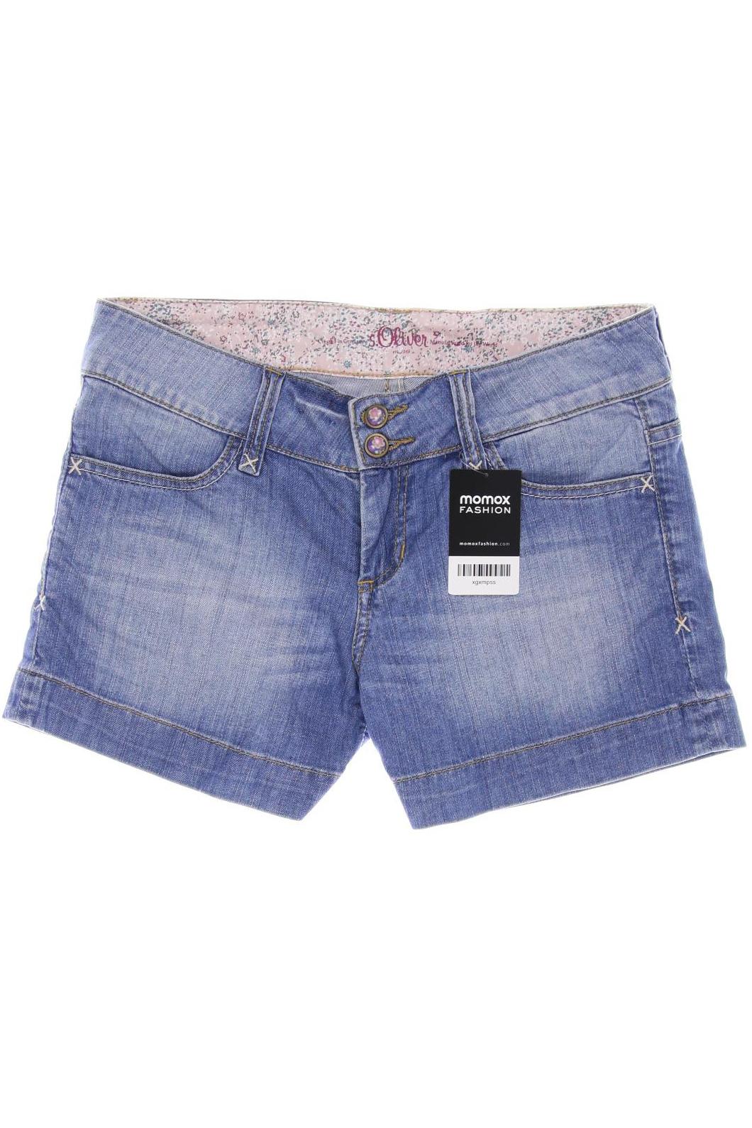 

s.Oliver Damen Shorts, blau