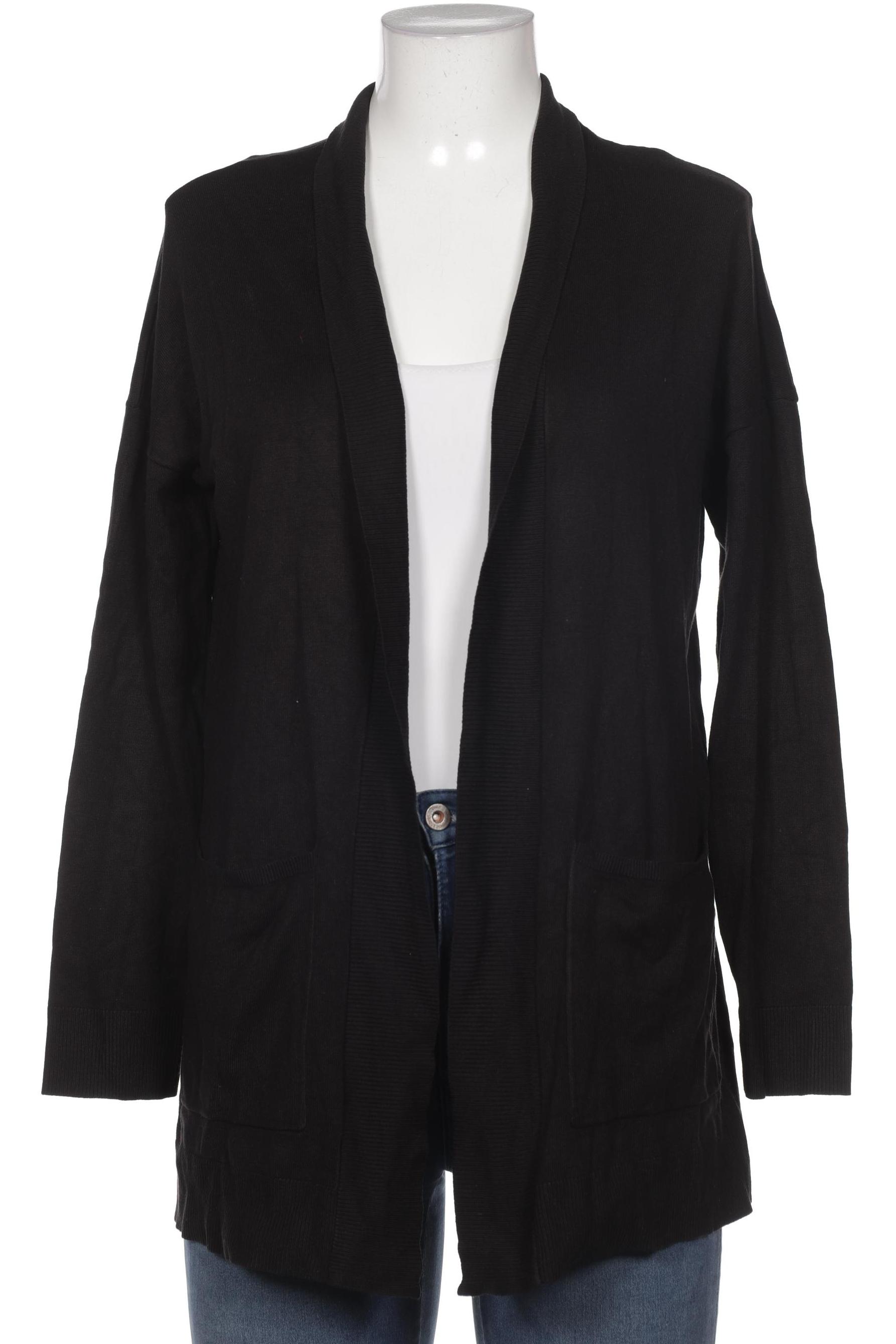

s.Oliver Damen Strickjacke, schwarz, Gr. 38