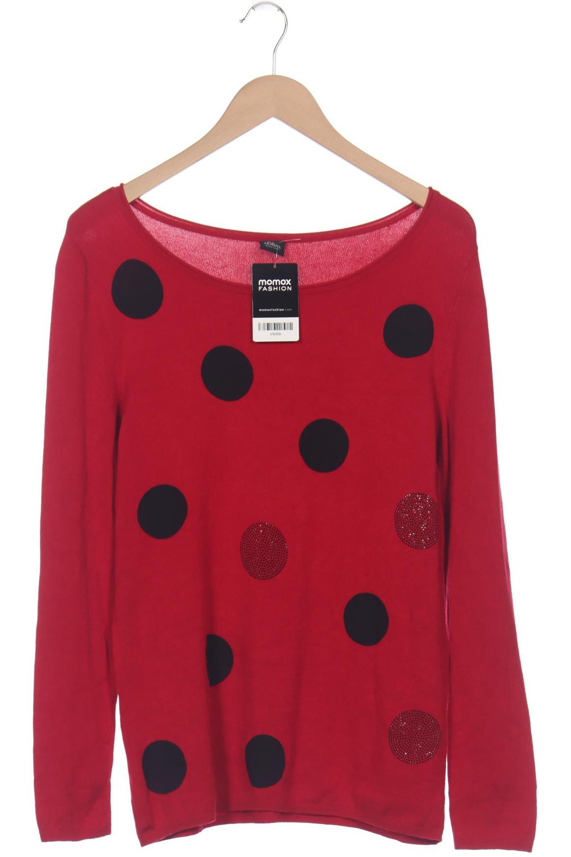 

s.Oliver Damen Pullover, rot, Gr. 40