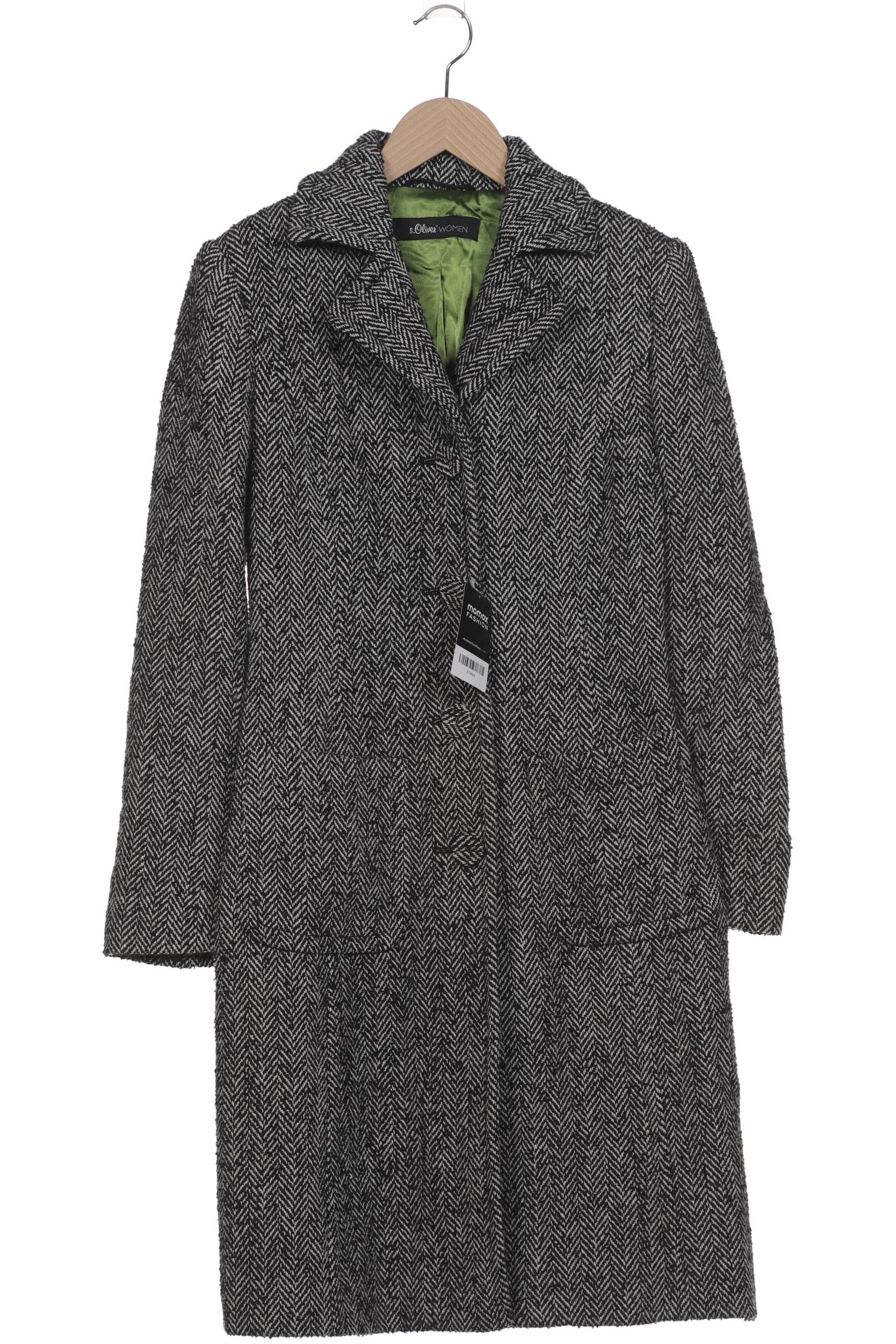 

s.Oliver Damen Mantel, grau, Gr. 34
