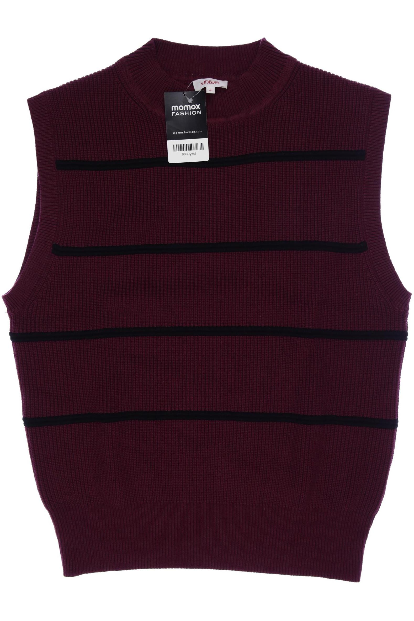 

s.Oliver Damen Pullover, bordeaux, Gr. 40