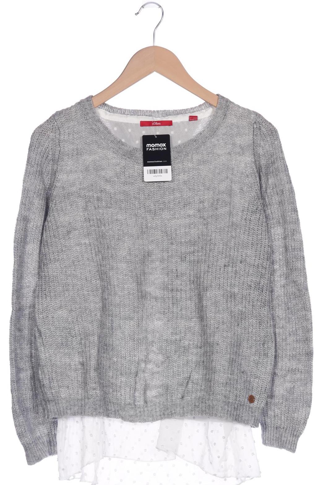 

s.Oliver Damen Pullover, grau, Gr. 38