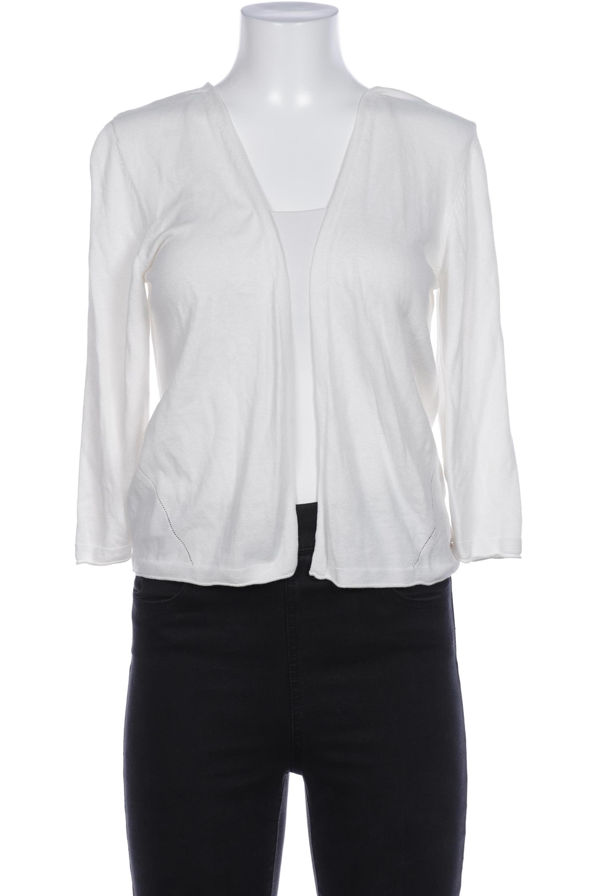 

s.Oliver Damen Strickjacke, weiß, Gr. 40
