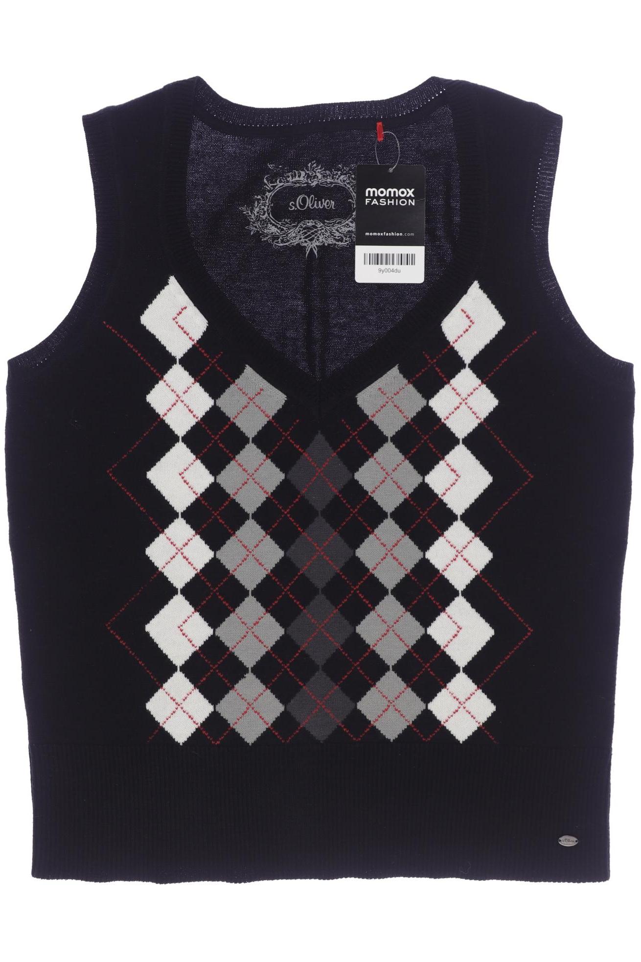 

s.Oliver Damen Pullover, schwarz, Gr. 38