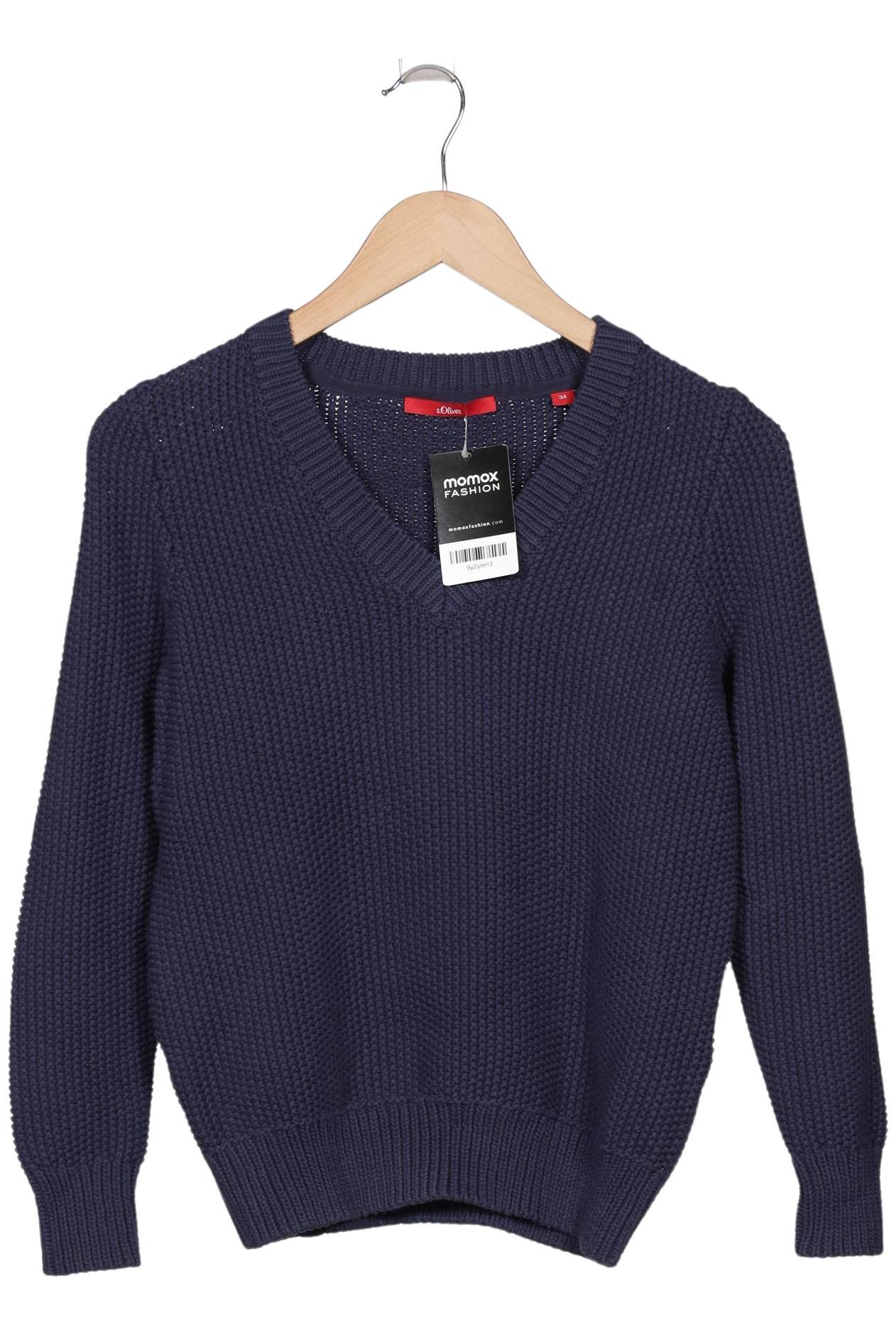 

s.Oliver Damen Pullover, marineblau, Gr. 34
