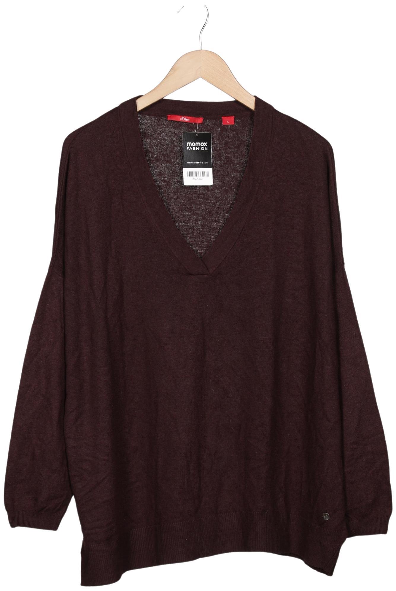

s.Oliver Damen Pullover, bordeaux, Gr. 42