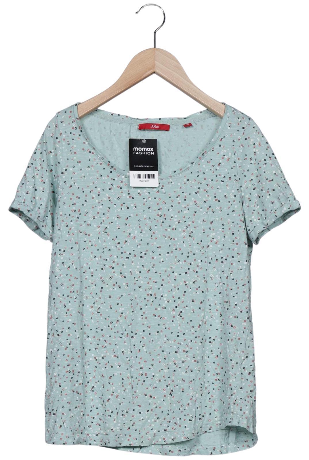 

s.Oliver Damen T-Shirt, grün, Gr. 38