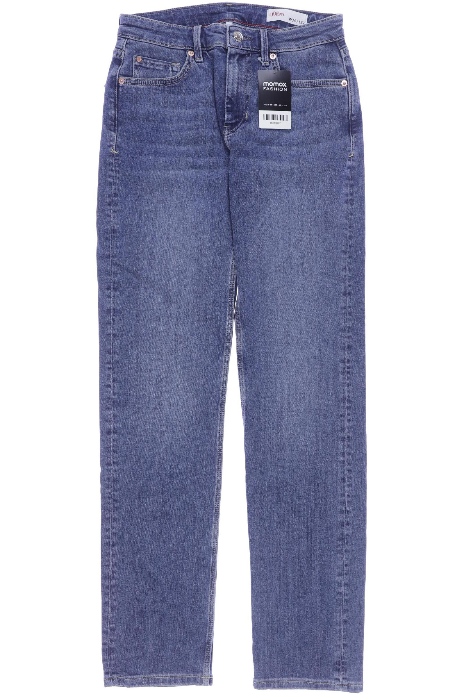 

s.Oliver Damen Jeans, blau, Gr. 34