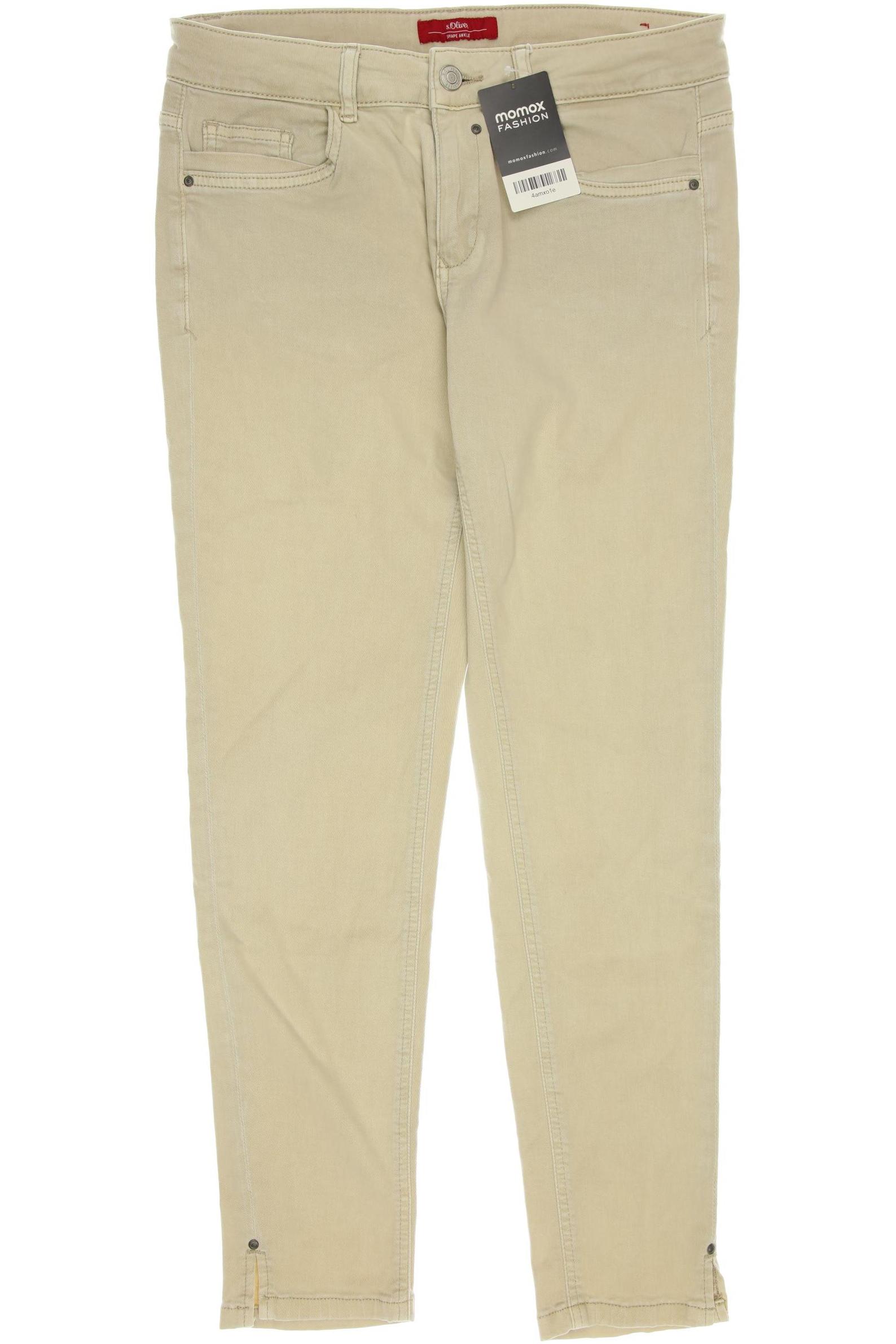 

s.Oliver Damen Jeans, beige, Gr. 36