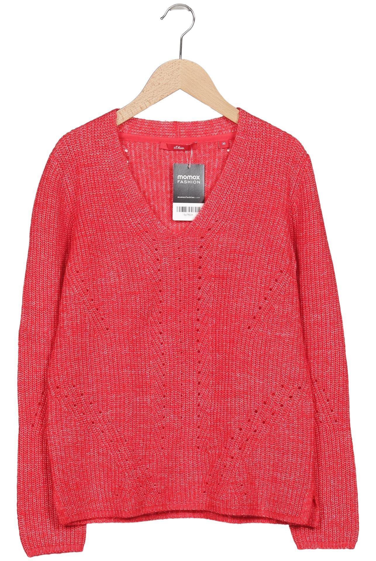 

s.Oliver Damen Pullover, rot, Gr. 36