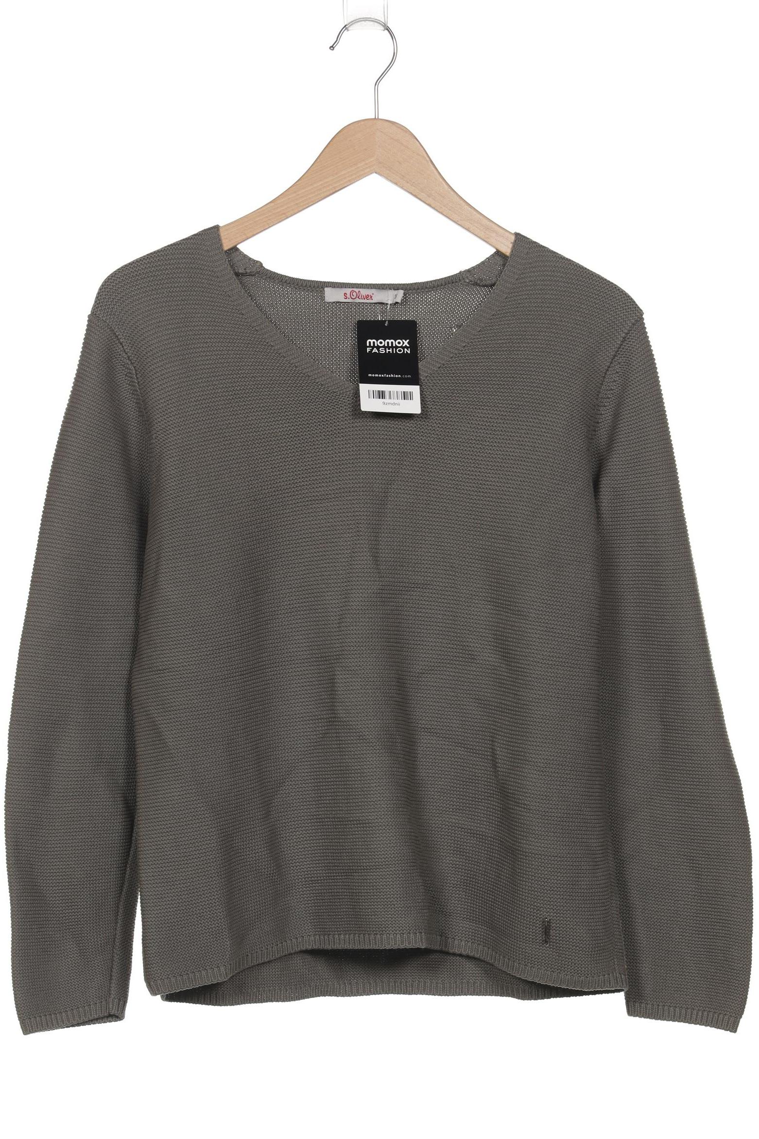 

s.Oliver Damen Pullover, grün, Gr. 38