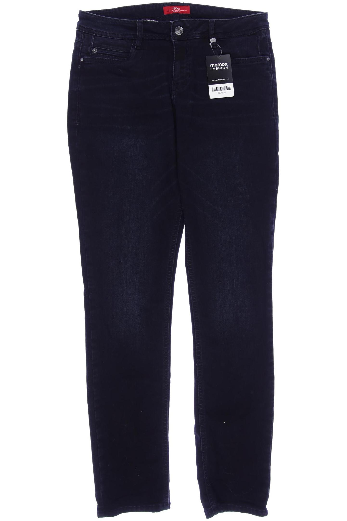 

s.Oliver Damen Jeans, marineblau