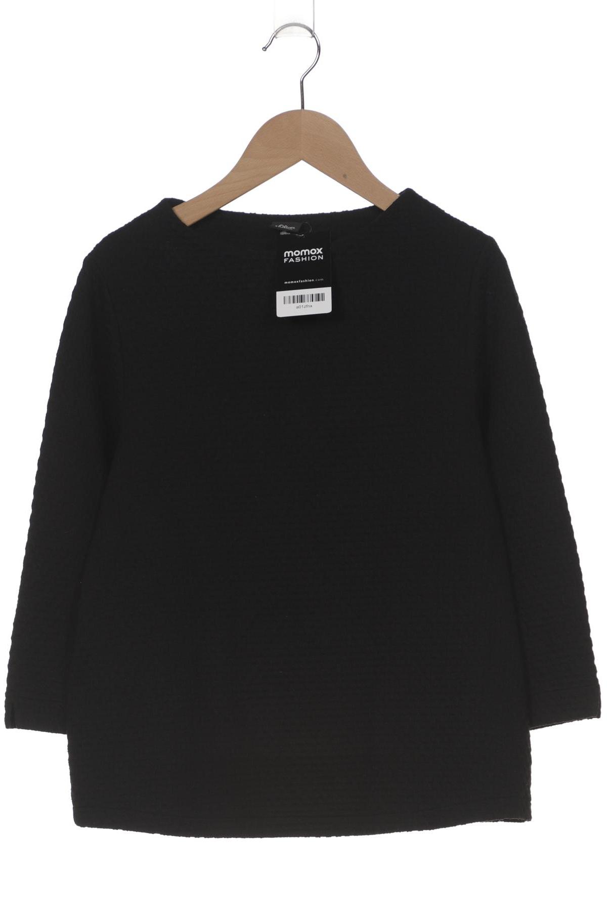 

s.Oliver Damen Pullover, schwarz, Gr. 38