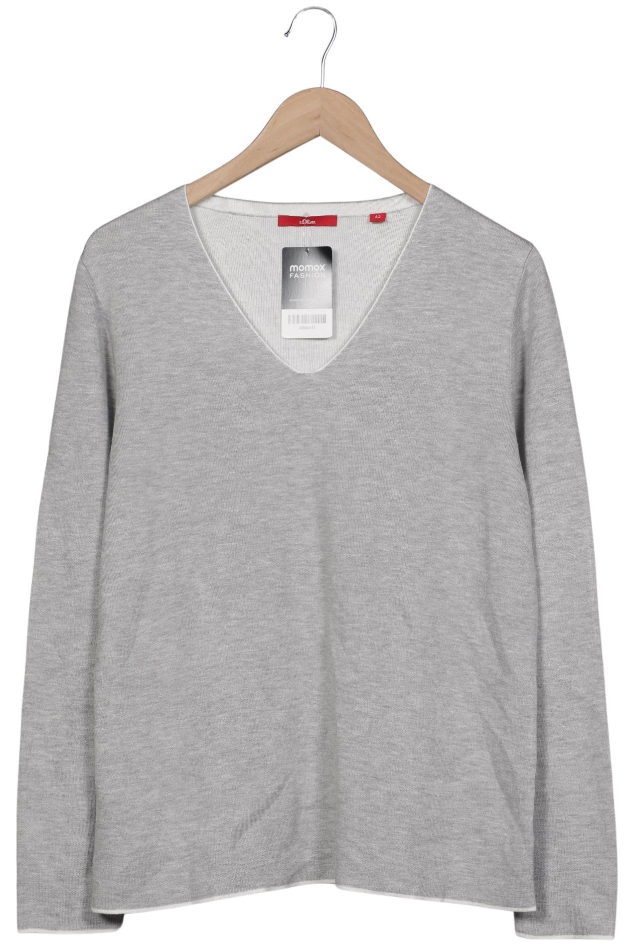 

s.Oliver Damen Pullover, grau, Gr. 42