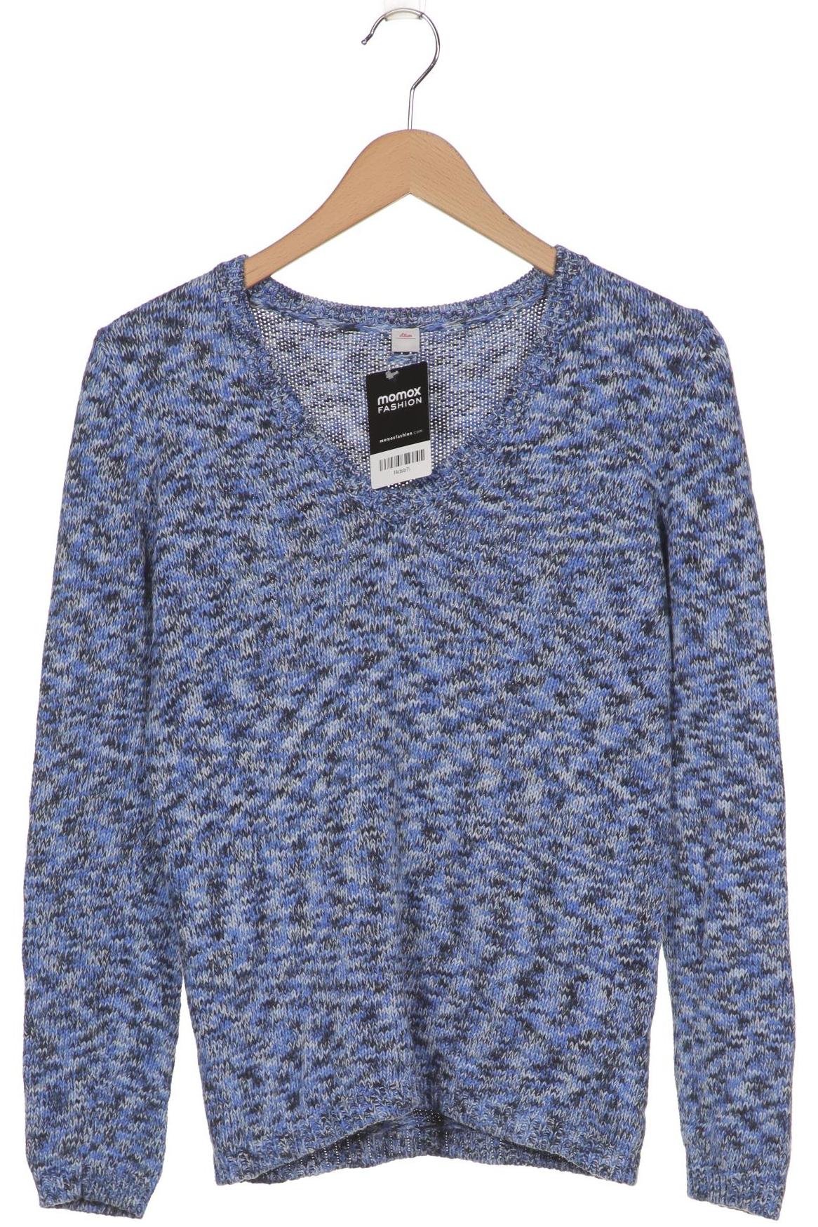 

s.Oliver Damen Pullover, blau