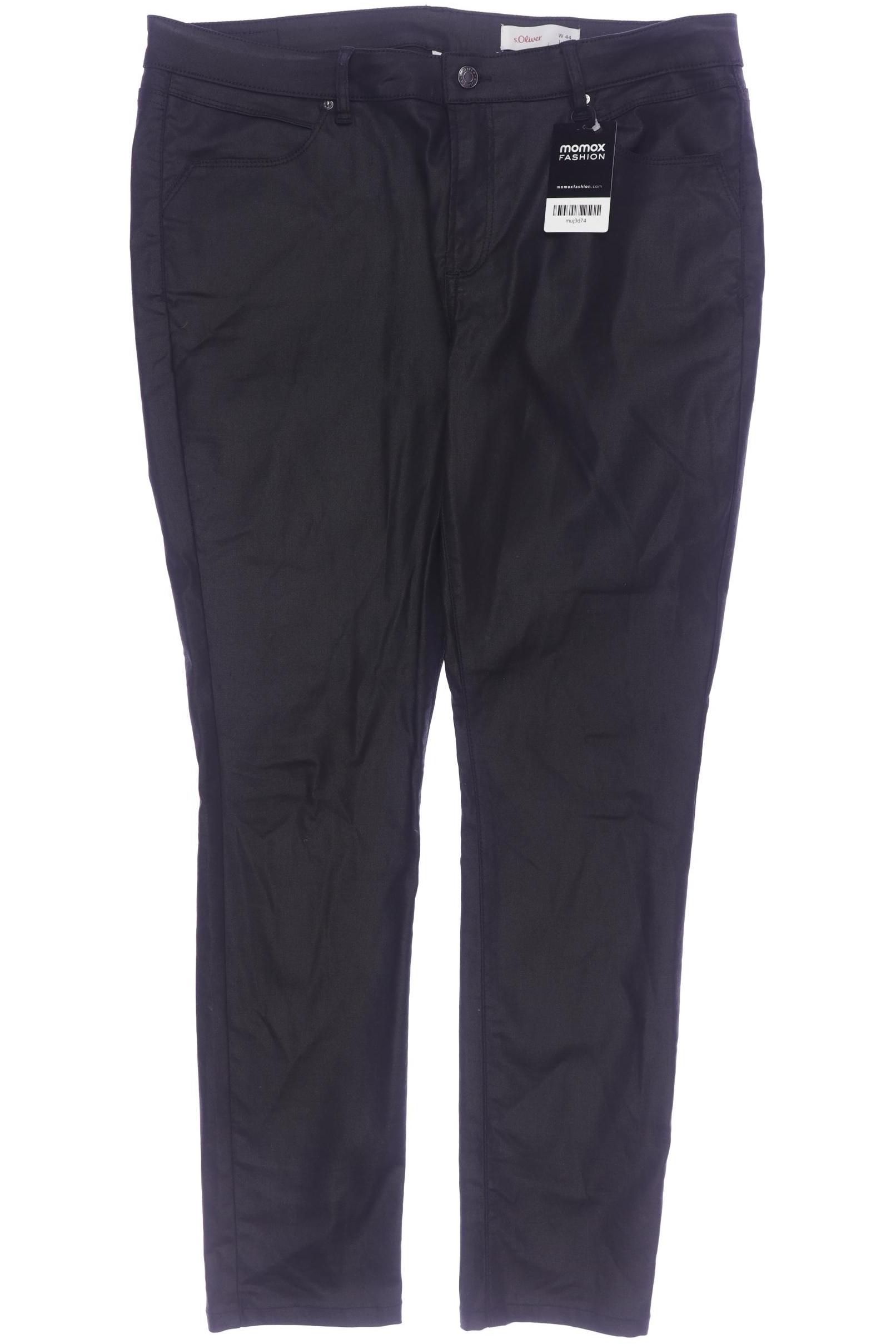 

s.Oliver Damen Stoffhose, schwarz, Gr. 44