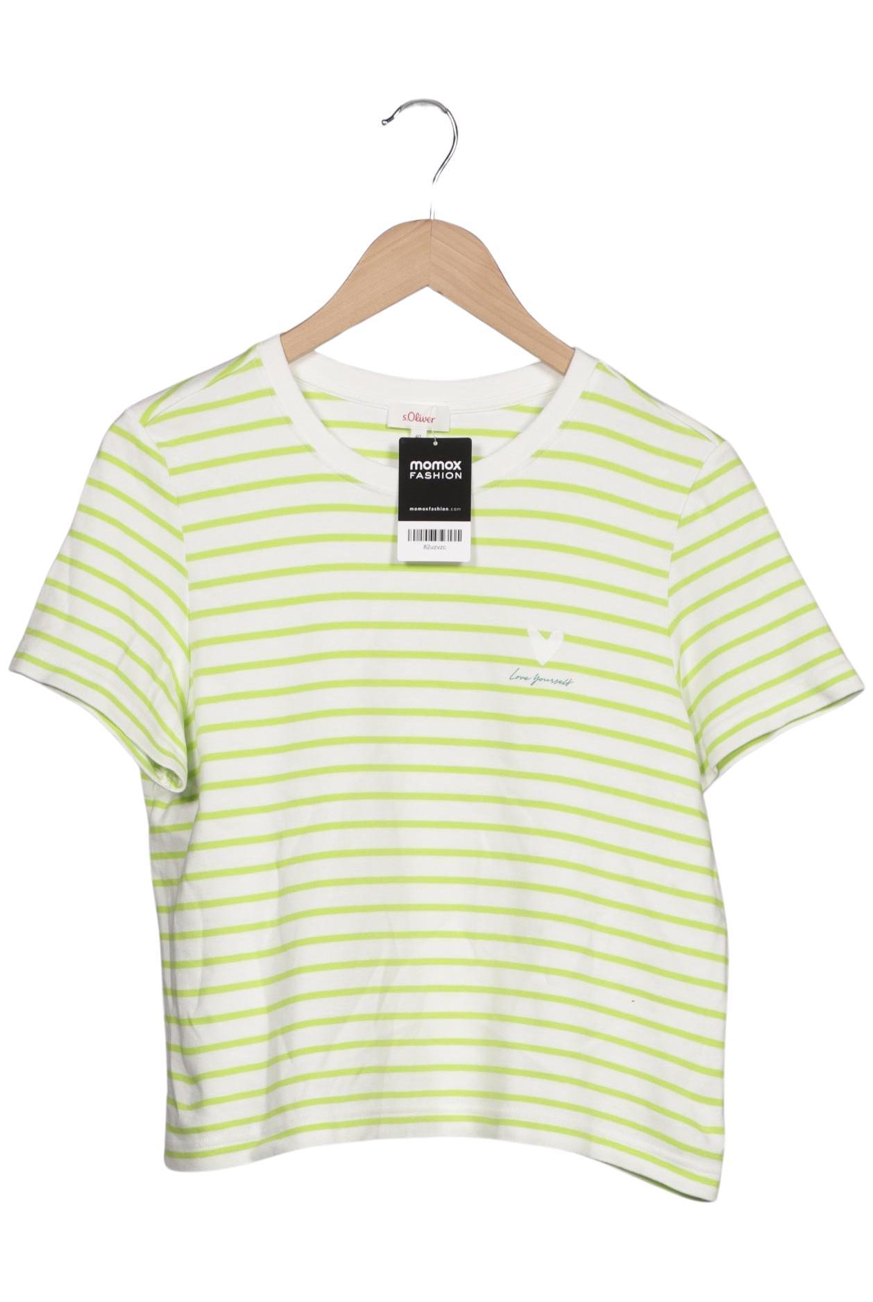 

s.Oliver Damen T-Shirt, grün, Gr. 40