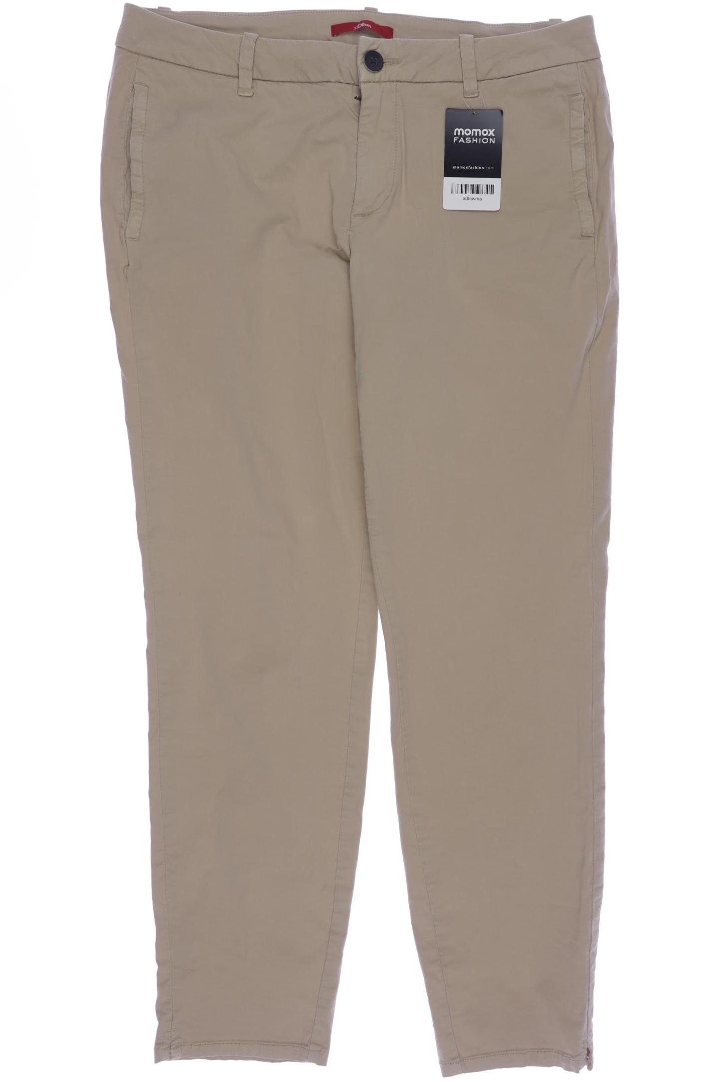 

s.Oliver Damen Stoffhose, beige, Gr. 31