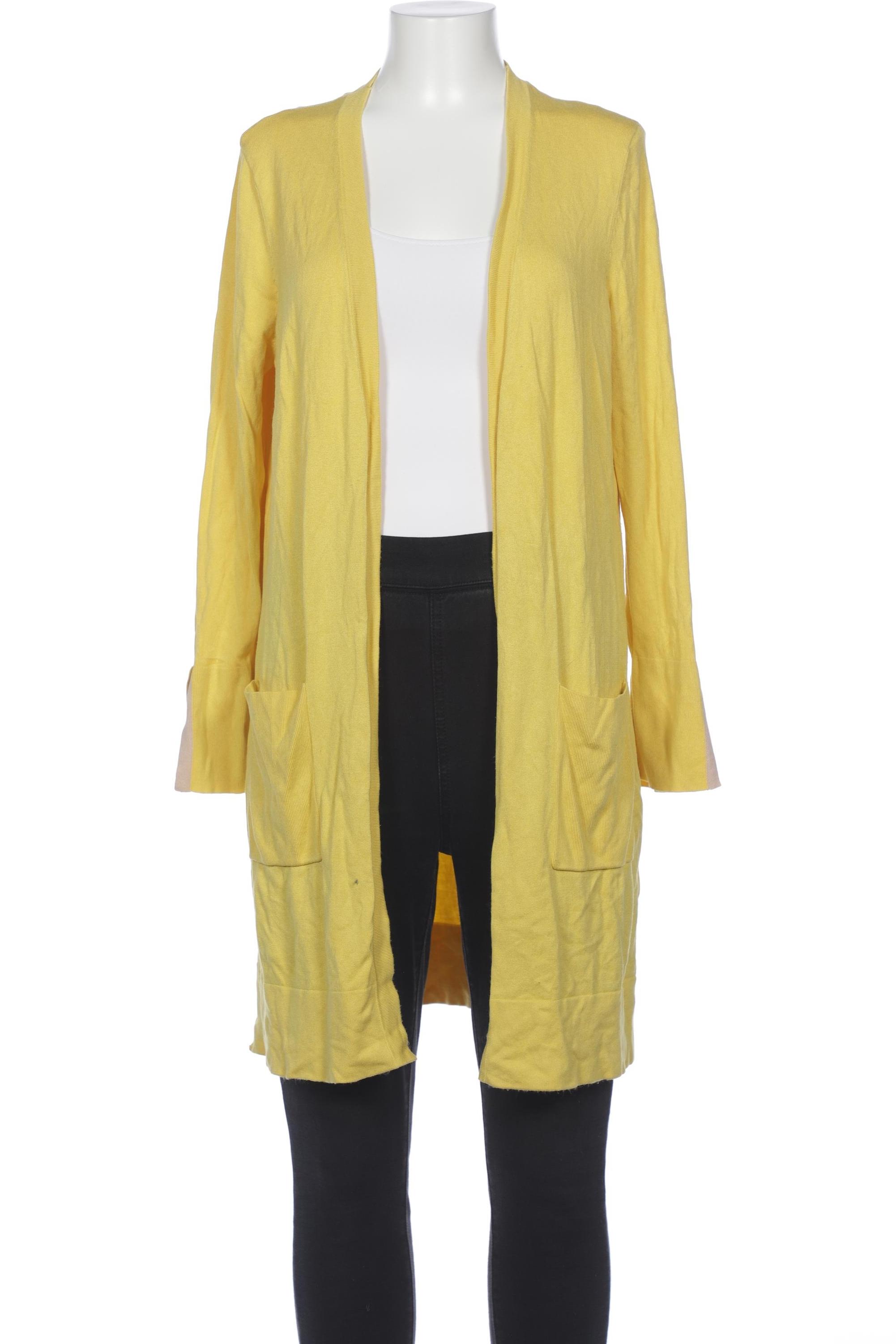 

s.Oliver Damen Strickjacke, gelb, Gr. 40