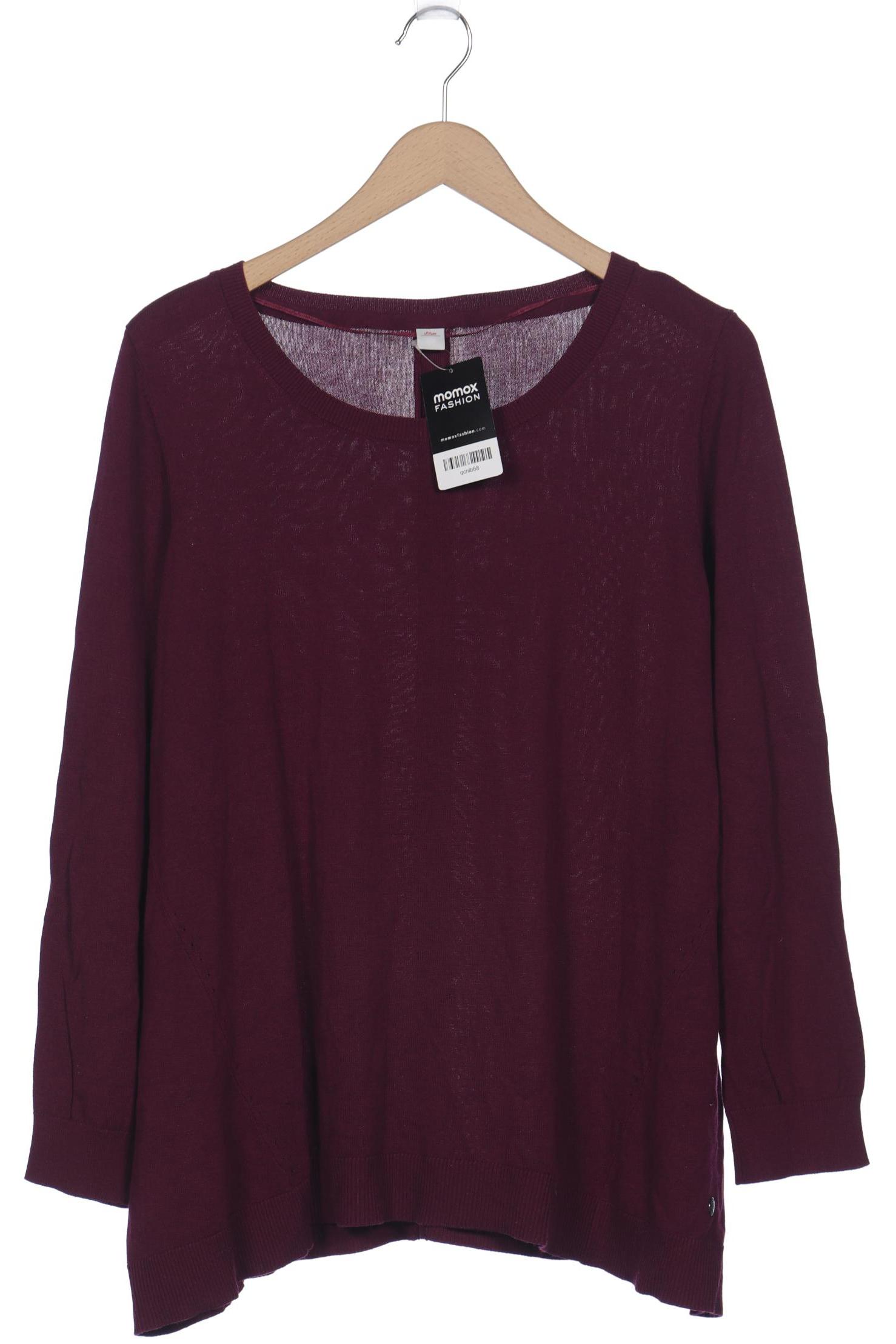 

s.Oliver Damen Pullover, bordeaux, Gr. 46
