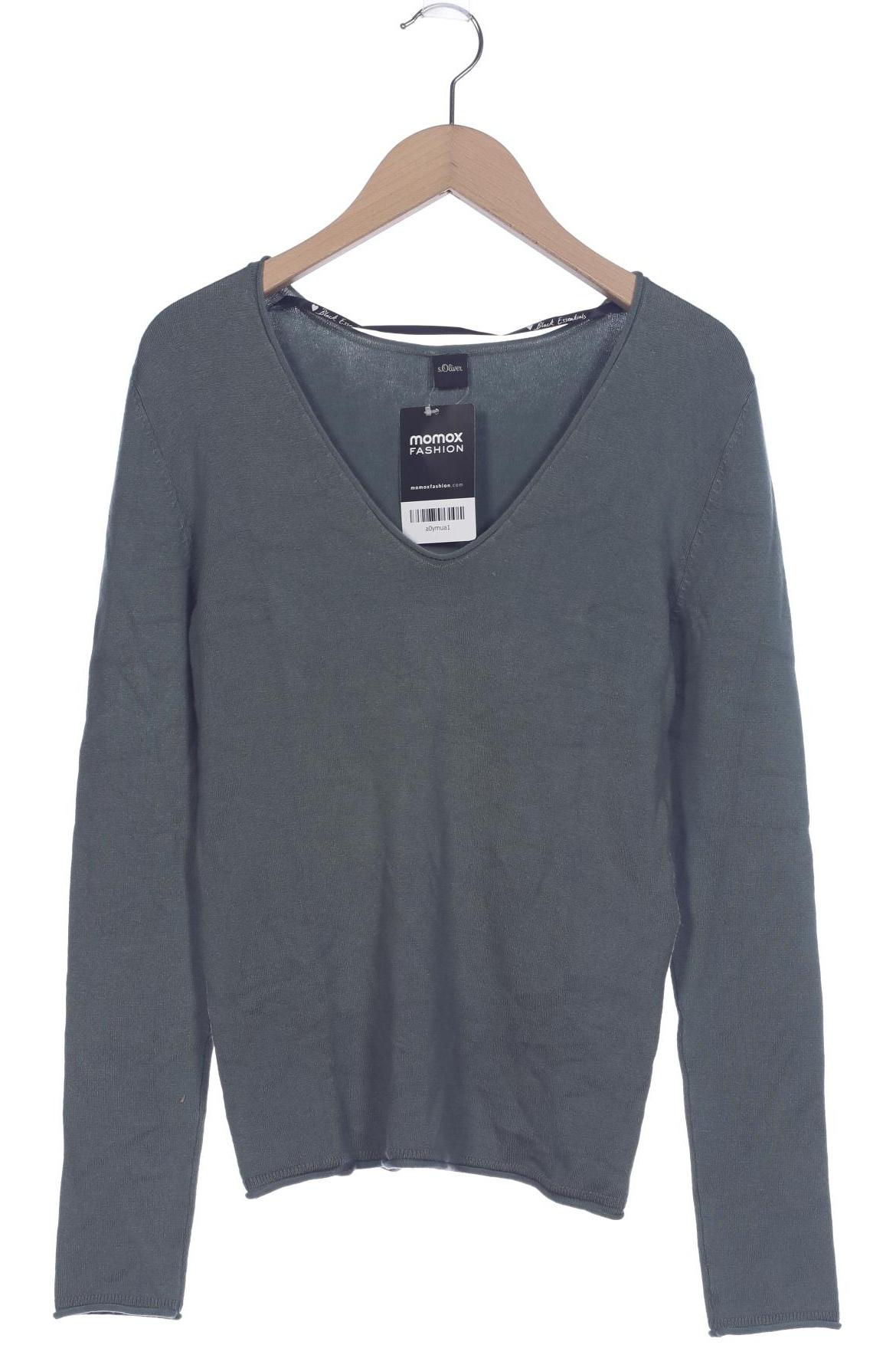

s.Oliver Damen Pullover, grün, Gr. 34