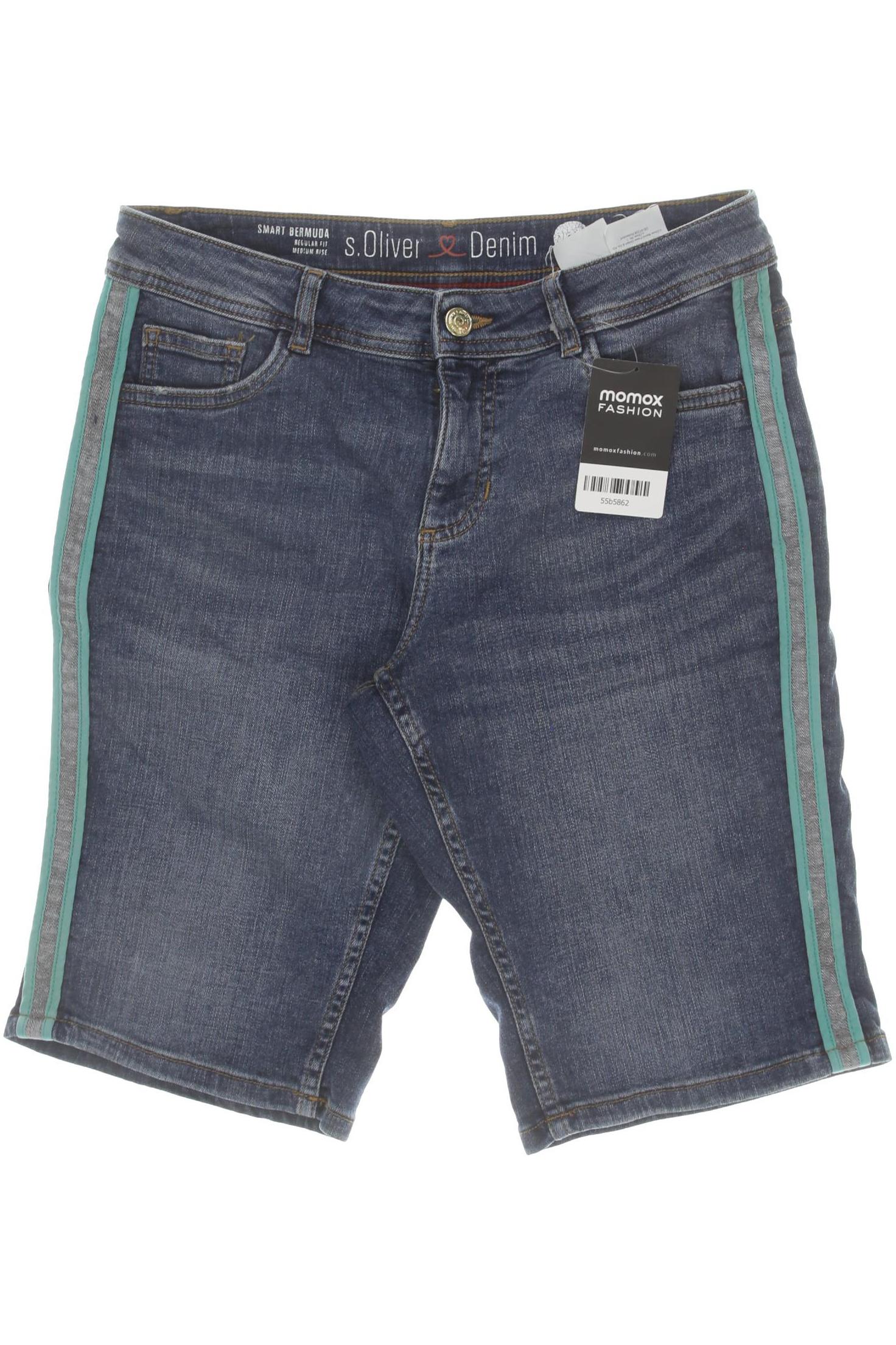 

s.Oliver Damen Shorts, blau, Gr. 32