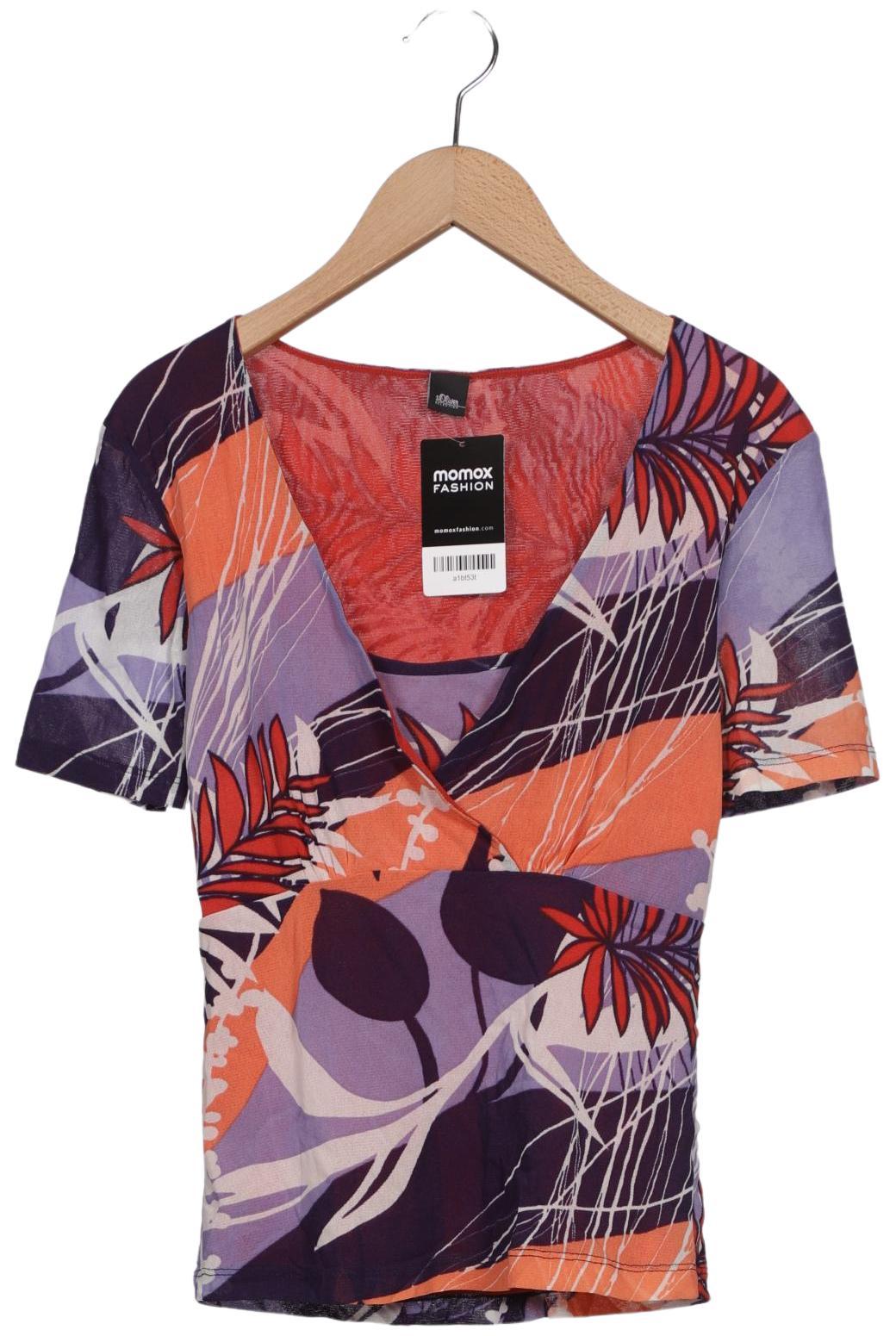 

s.Oliver Damen T-Shirt, mehrfarbig, Gr. 36