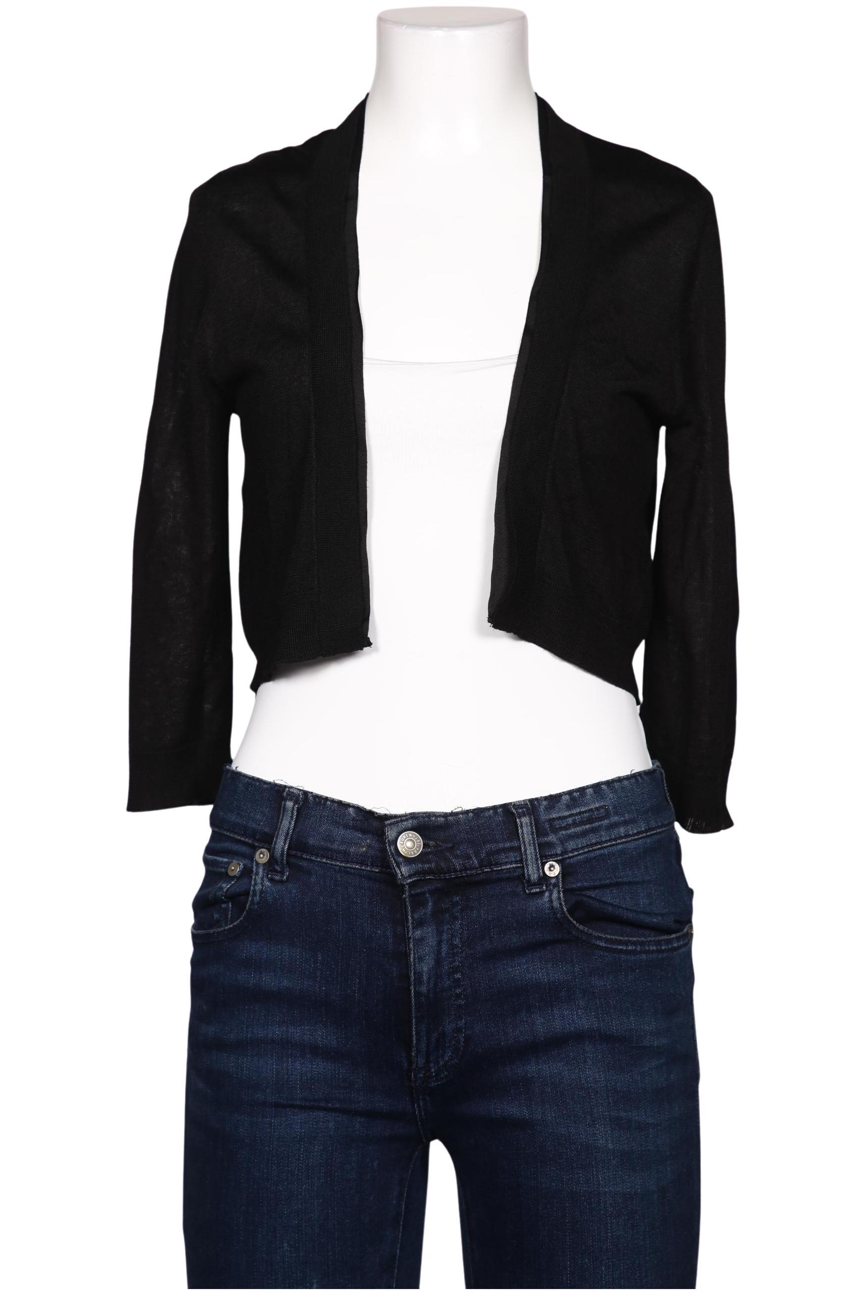 

s.Oliver Damen Strickjacke, schwarz, Gr. 38