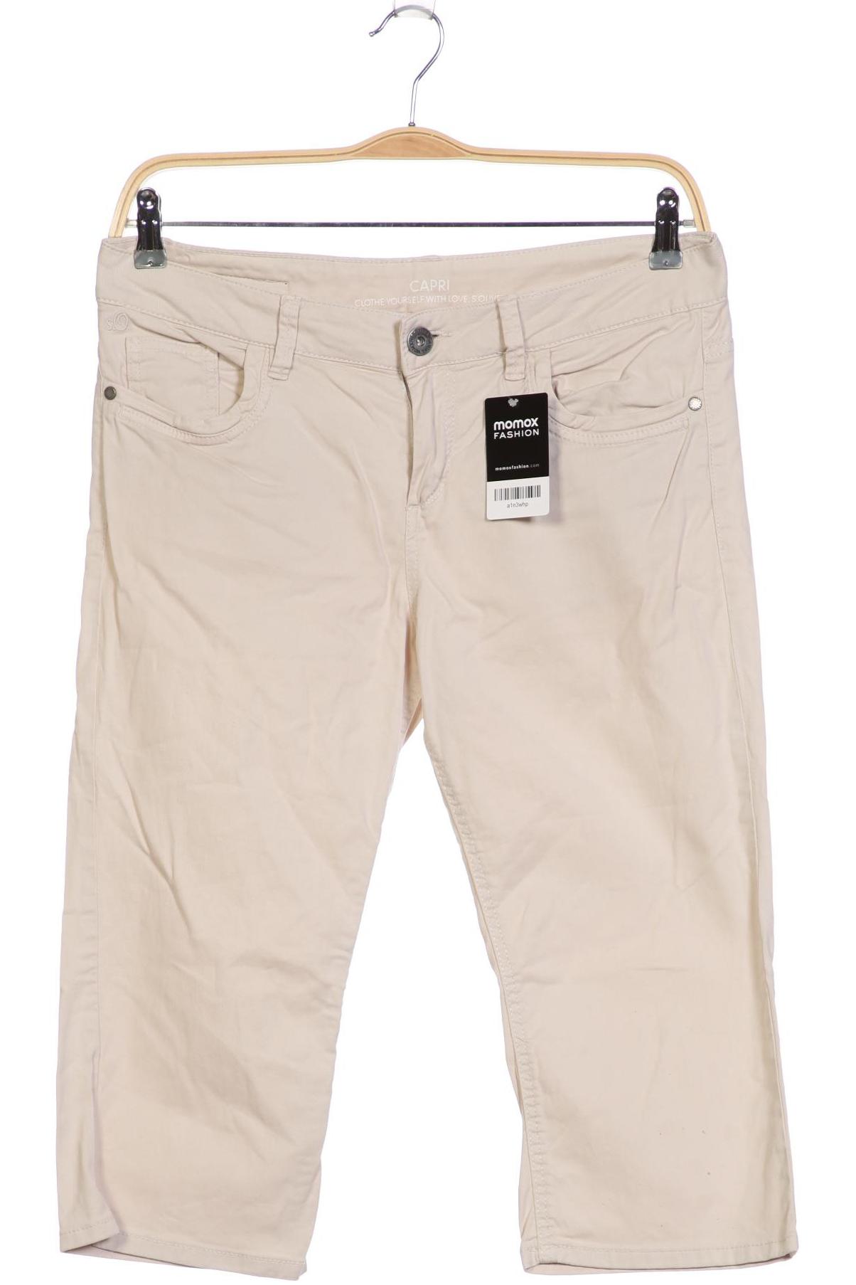 

s.Oliver Damen Jeans, cremeweiß, Gr. 40