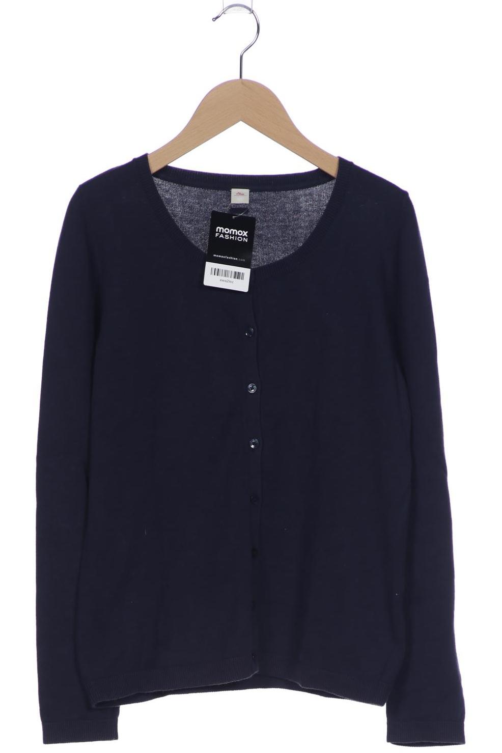 

s.Oliver Damen Strickjacke, marineblau, Gr. 38