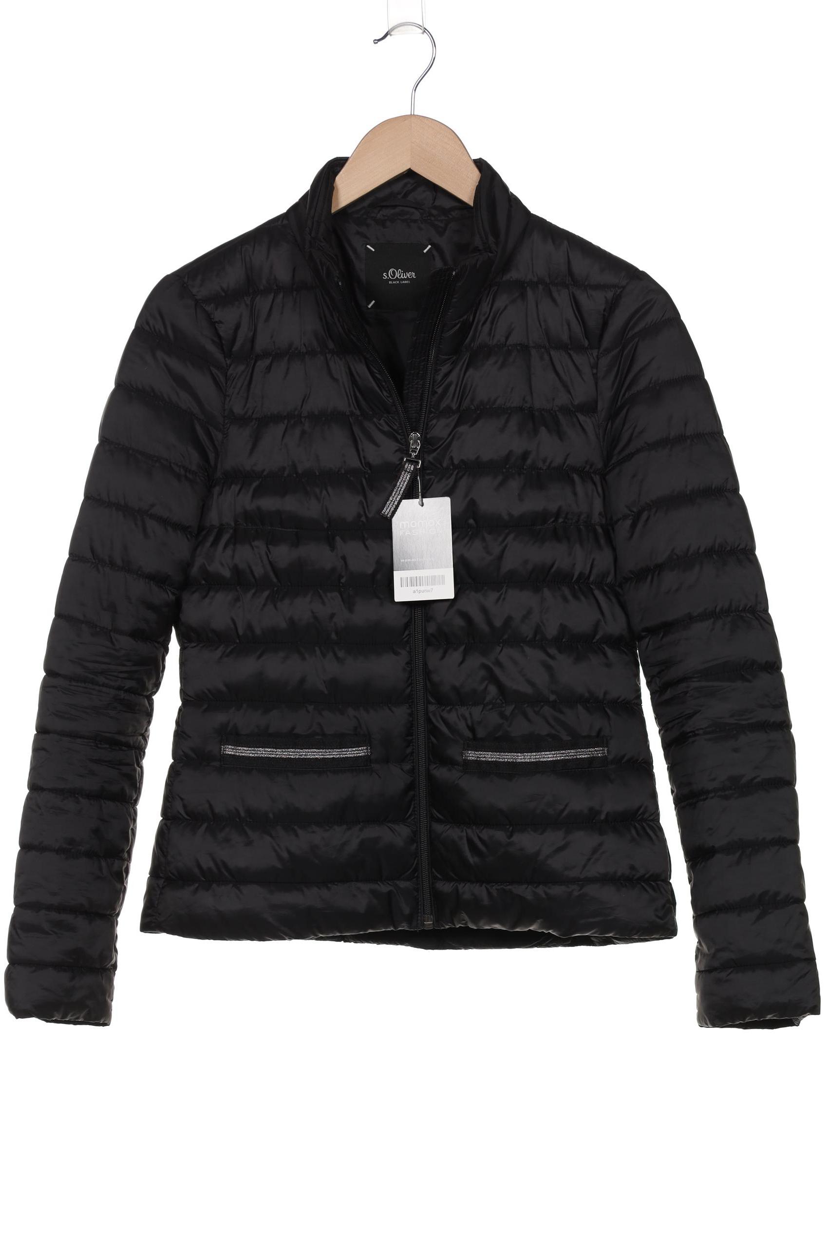 

s.Oliver Damen Jacke, schwarz, Gr. 34