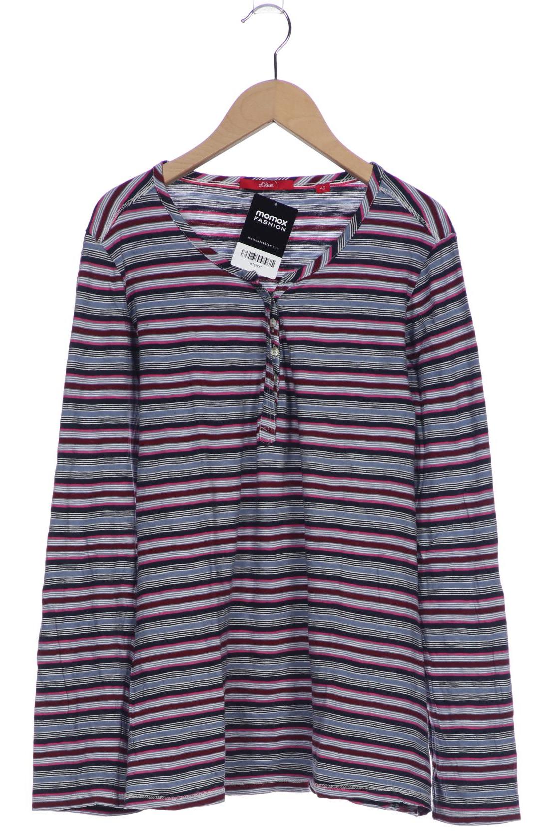 

s.Oliver Damen Langarmshirt, mehrfarbig, Gr. 42