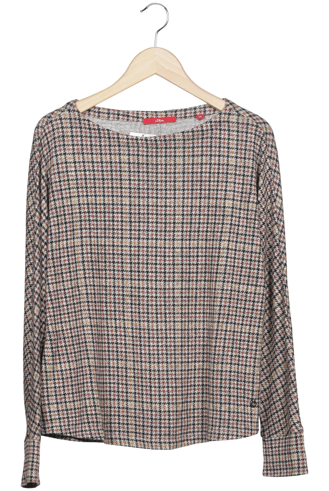

s.Oliver Damen Langarmshirt, mehrfarbig, Gr. 38