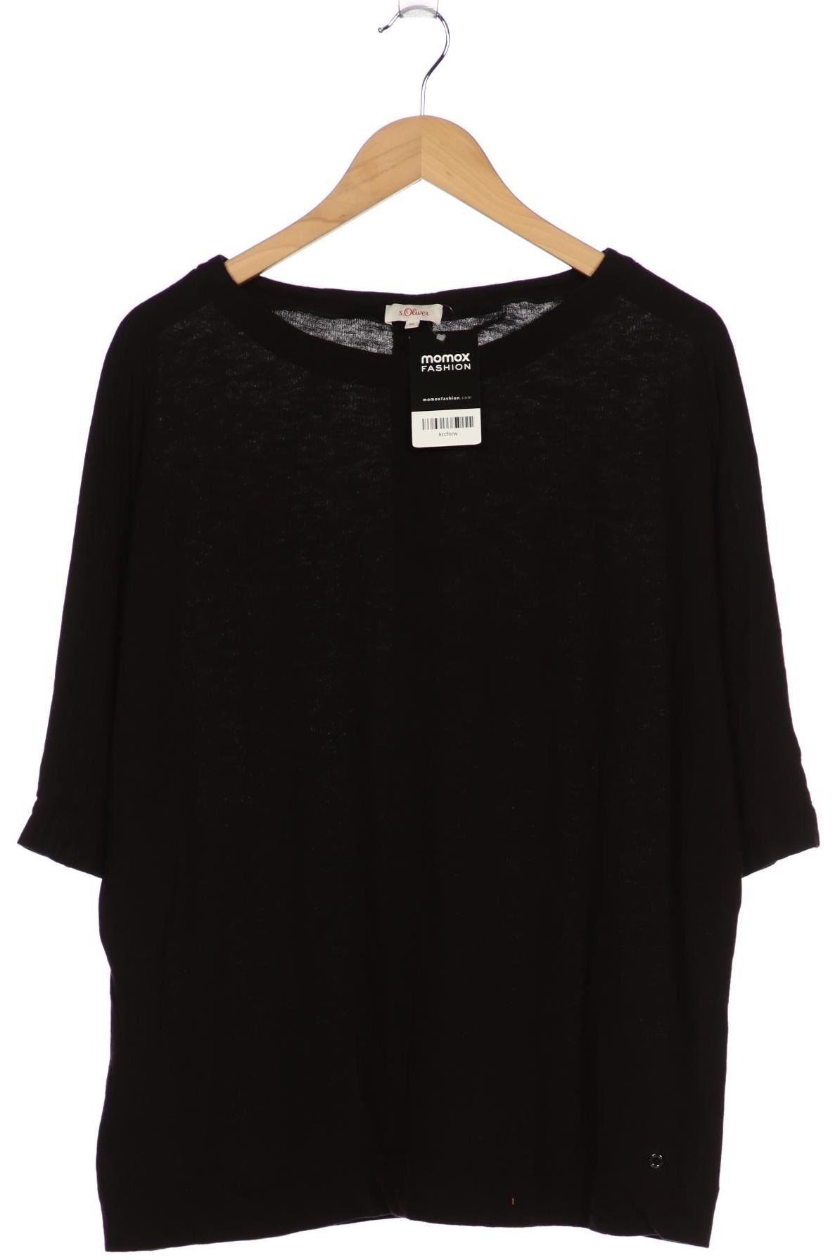 

s.Oliver Damen T-Shirt, schwarz, Gr. 46