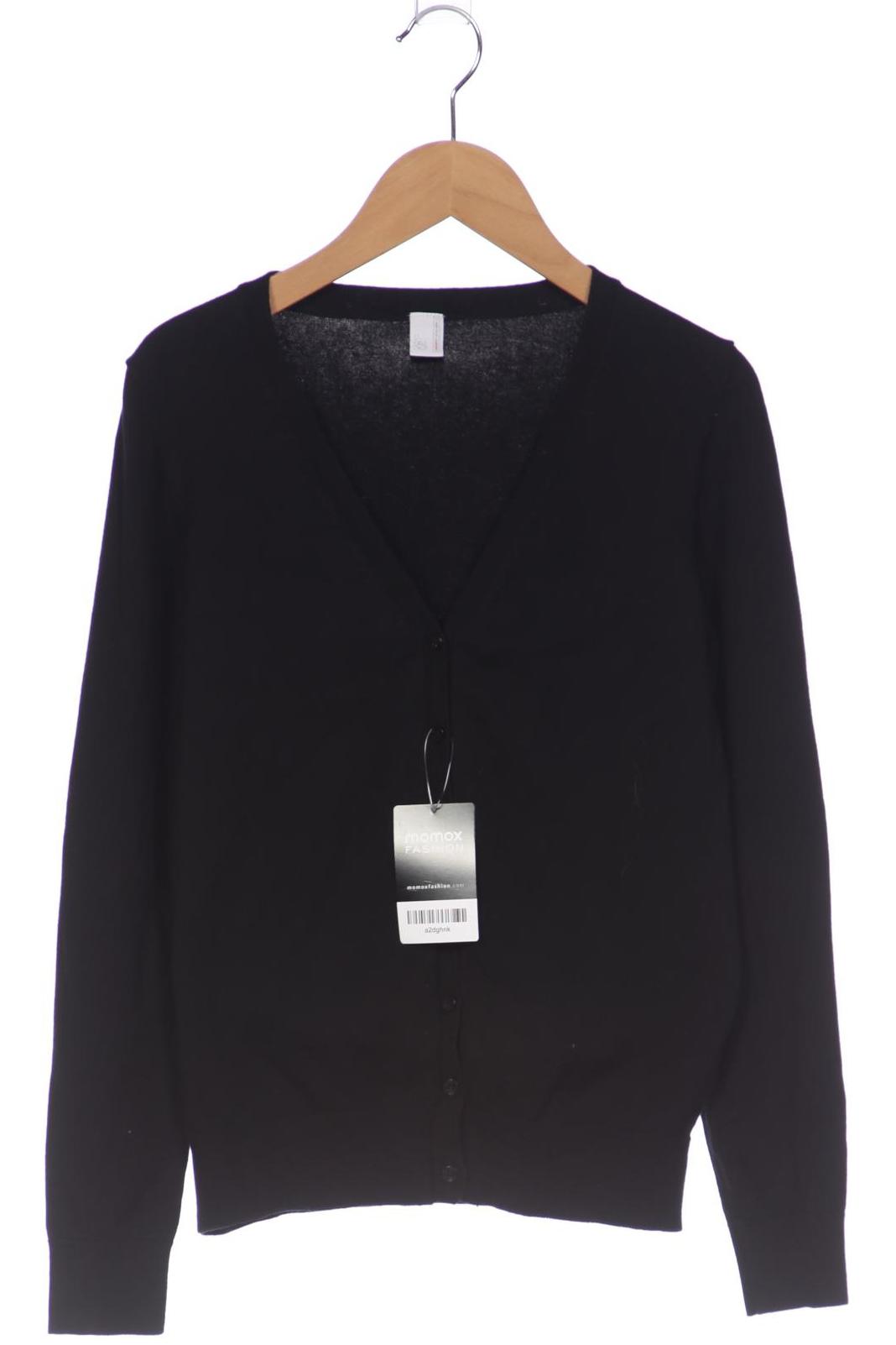 

s.Oliver Damen Strickjacke, schwarz, Gr. 38