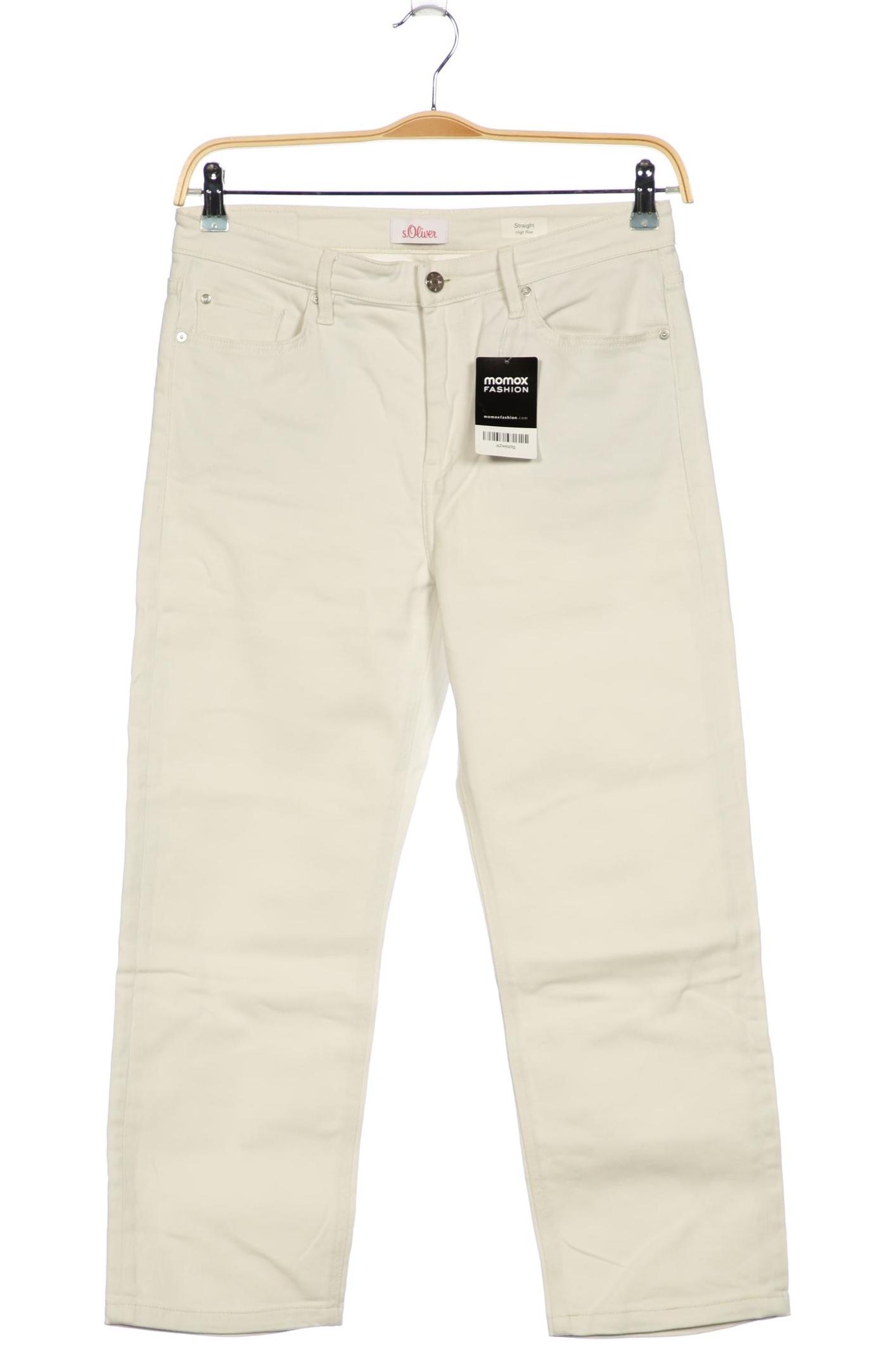 

s.Oliver Damen Jeans, weiß, Gr. 38