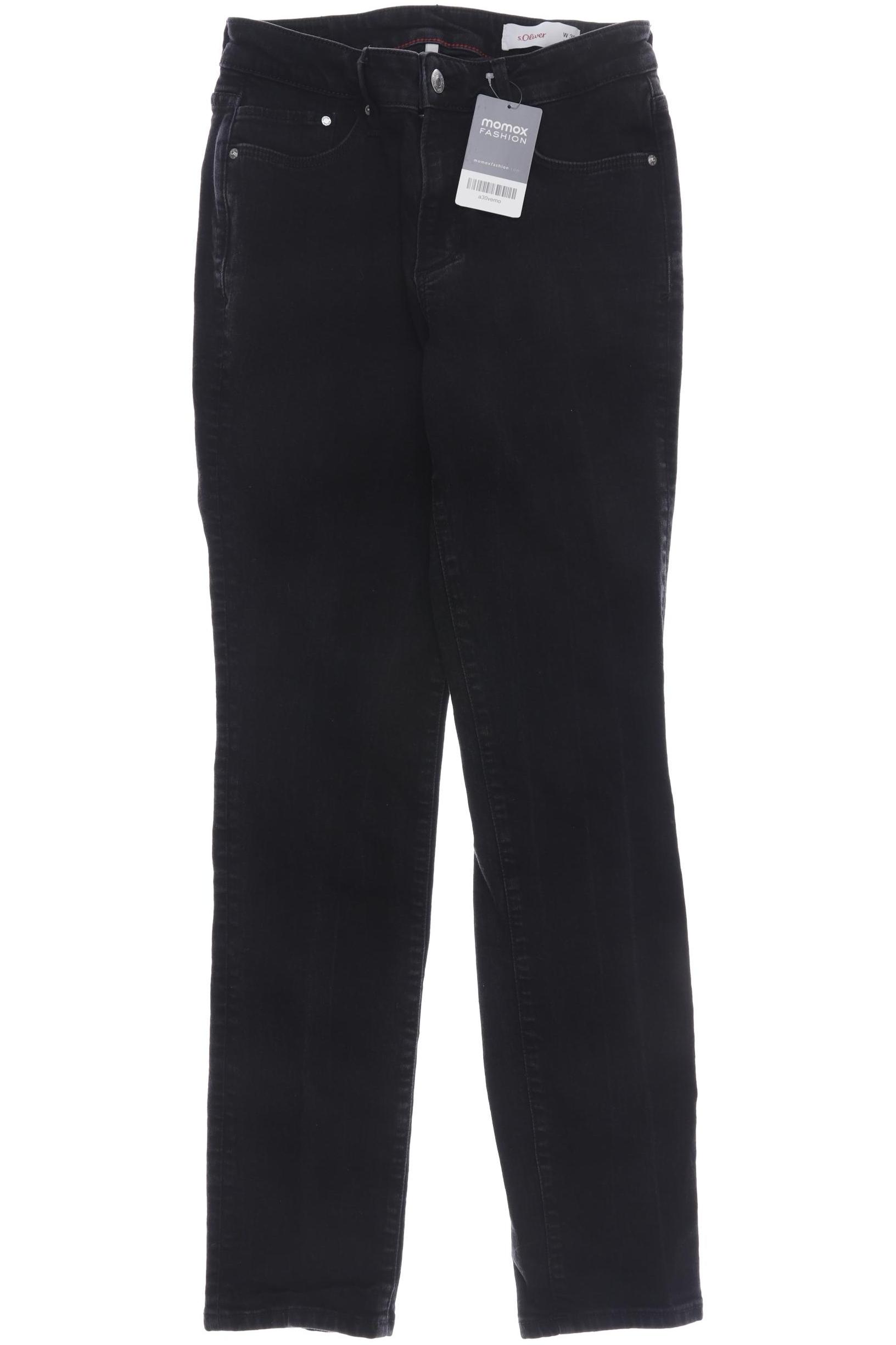 

s.Oliver Damen Jeans, schwarz, Gr. 38