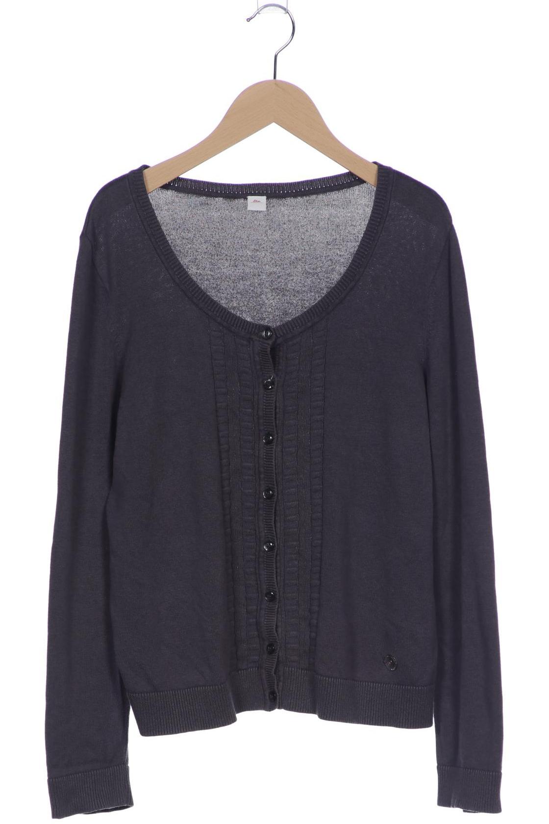 

s.Oliver Damen Strickjacke, grau, Gr. 40