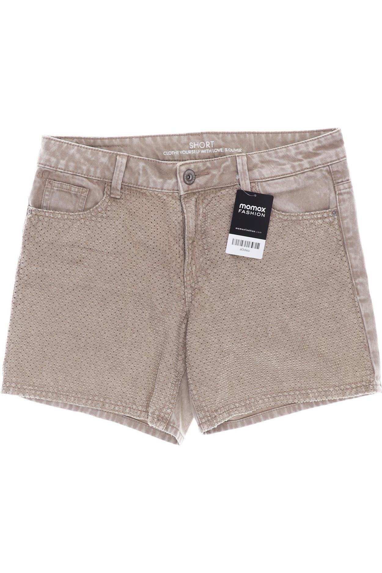 

s.Oliver Damen Shorts, beige, Gr. 36