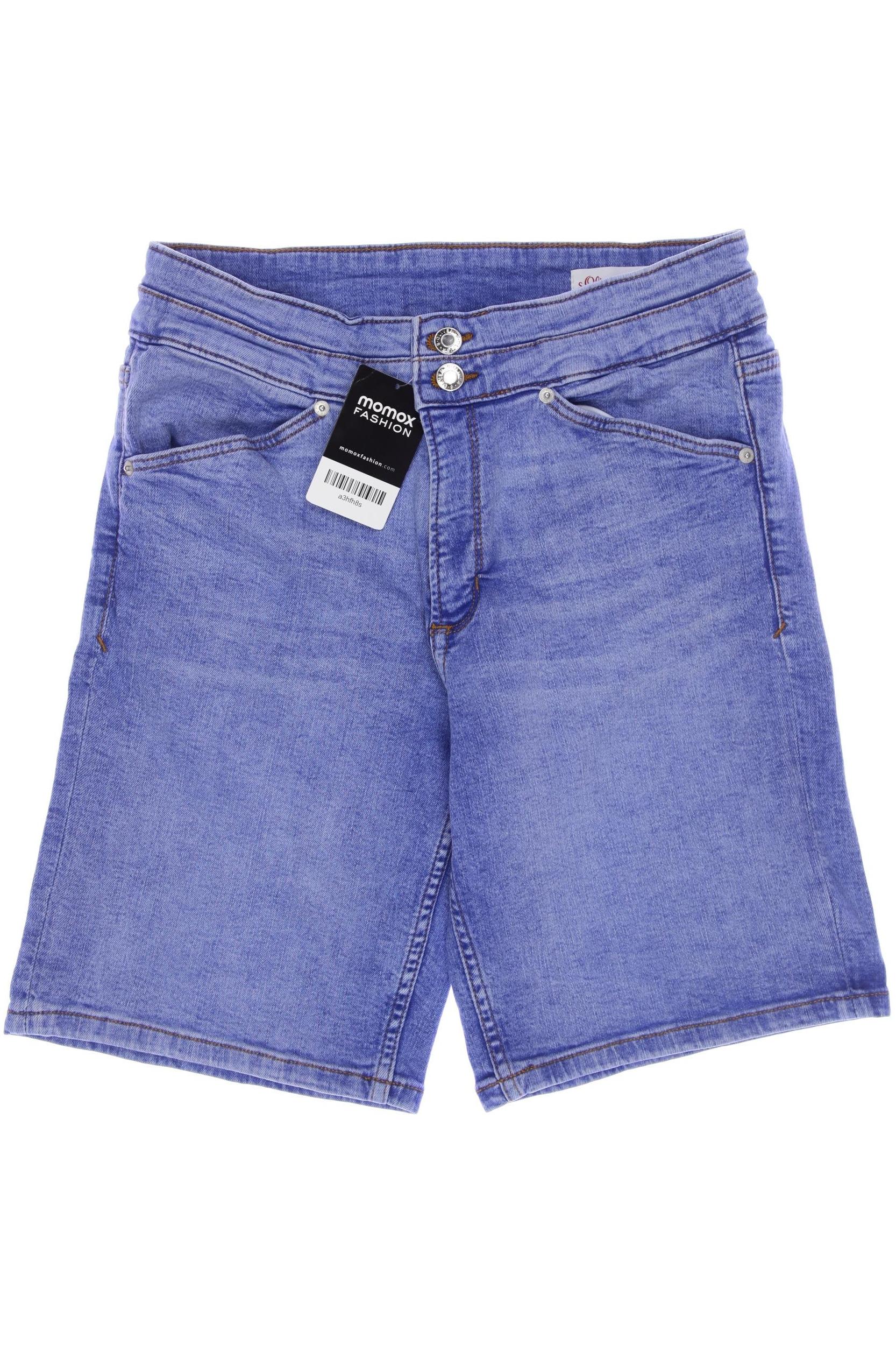 

s.Oliver Damen Shorts, blau, Gr. 36