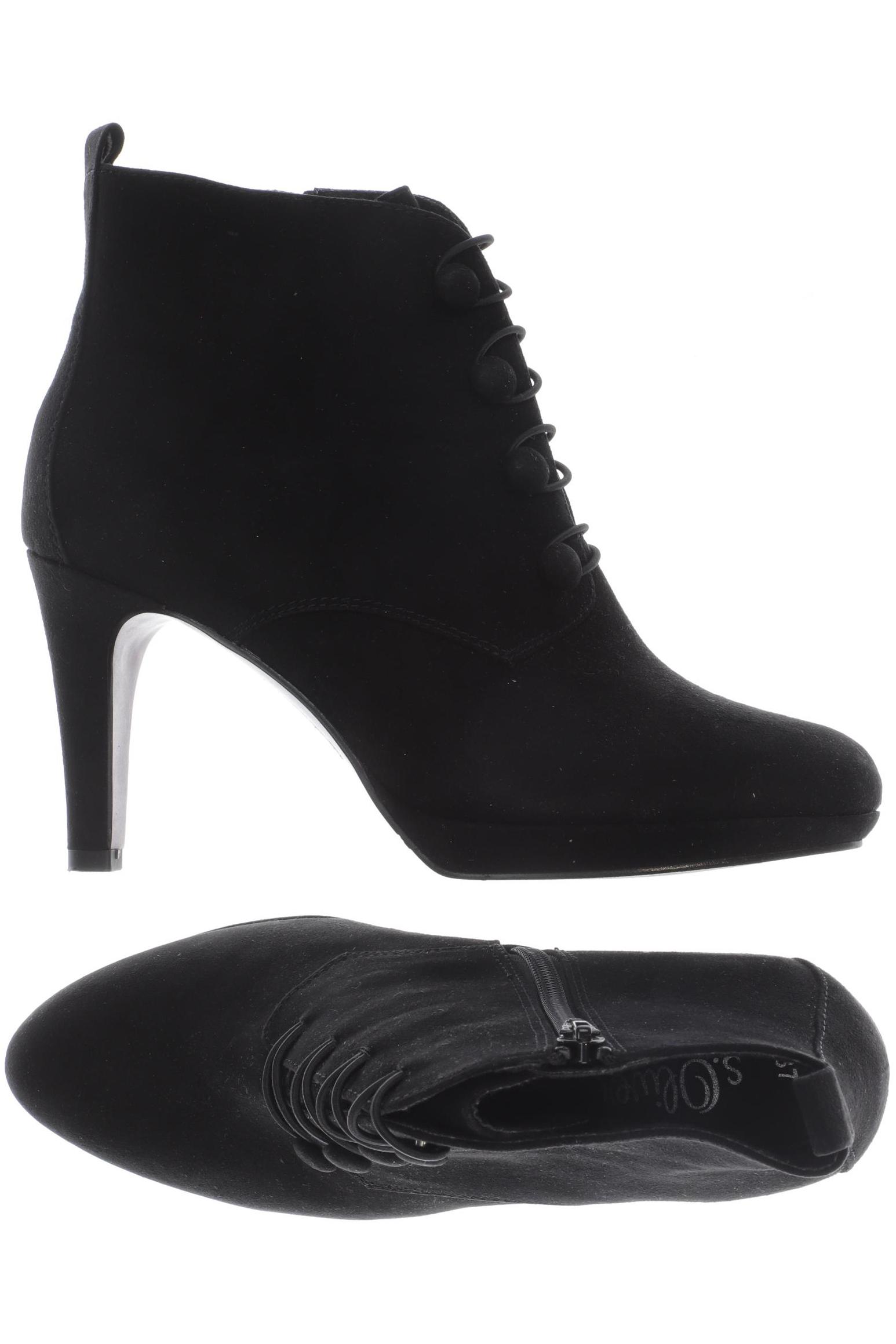 

s.Oliver Damen Stiefelette, schwarz, Gr. 37