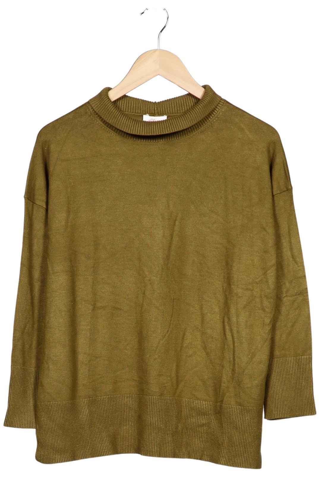 

s.Oliver Damen Pullover, grün, Gr. 38