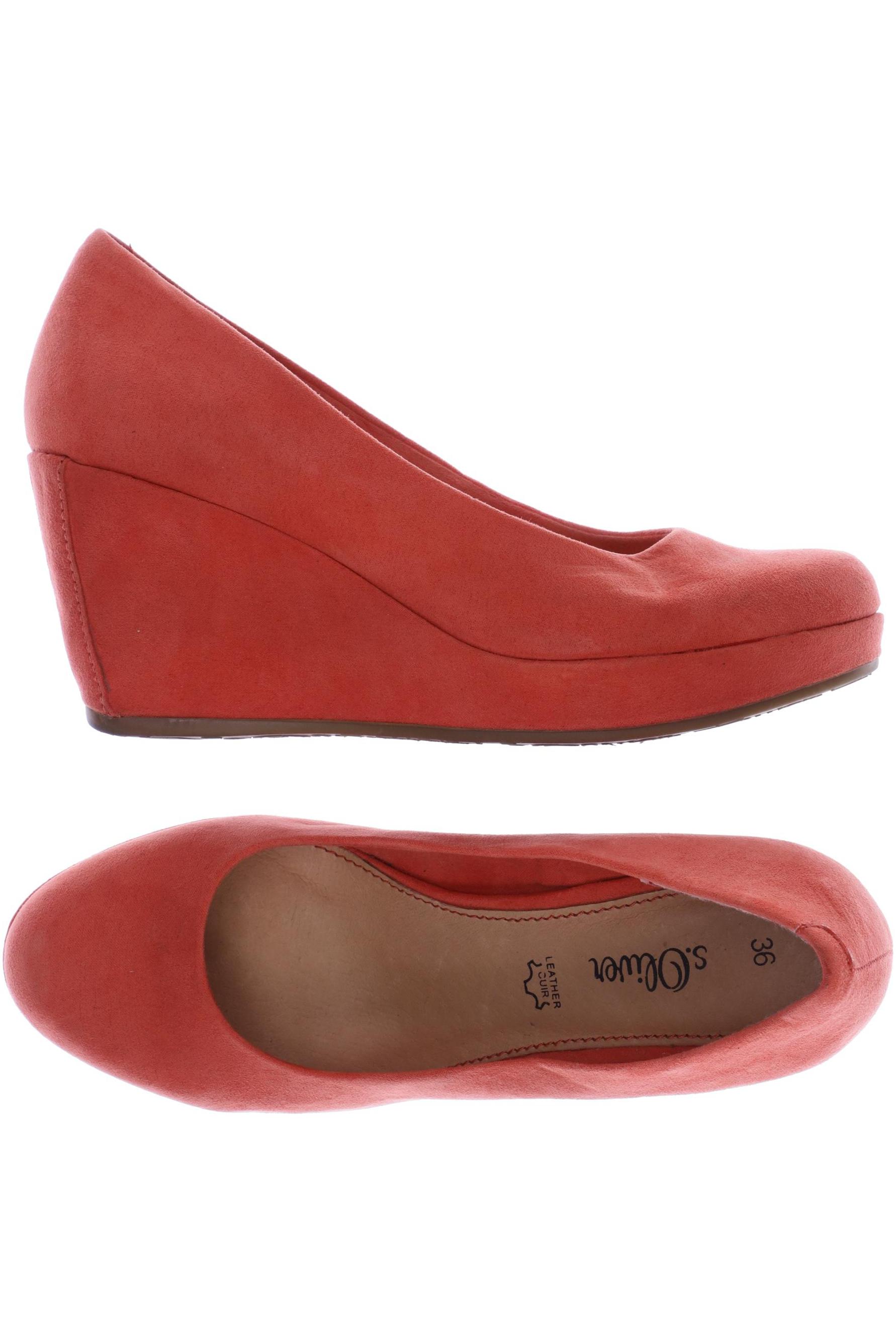 

s.Oliver Damen Pumps, orange, Gr. 36
