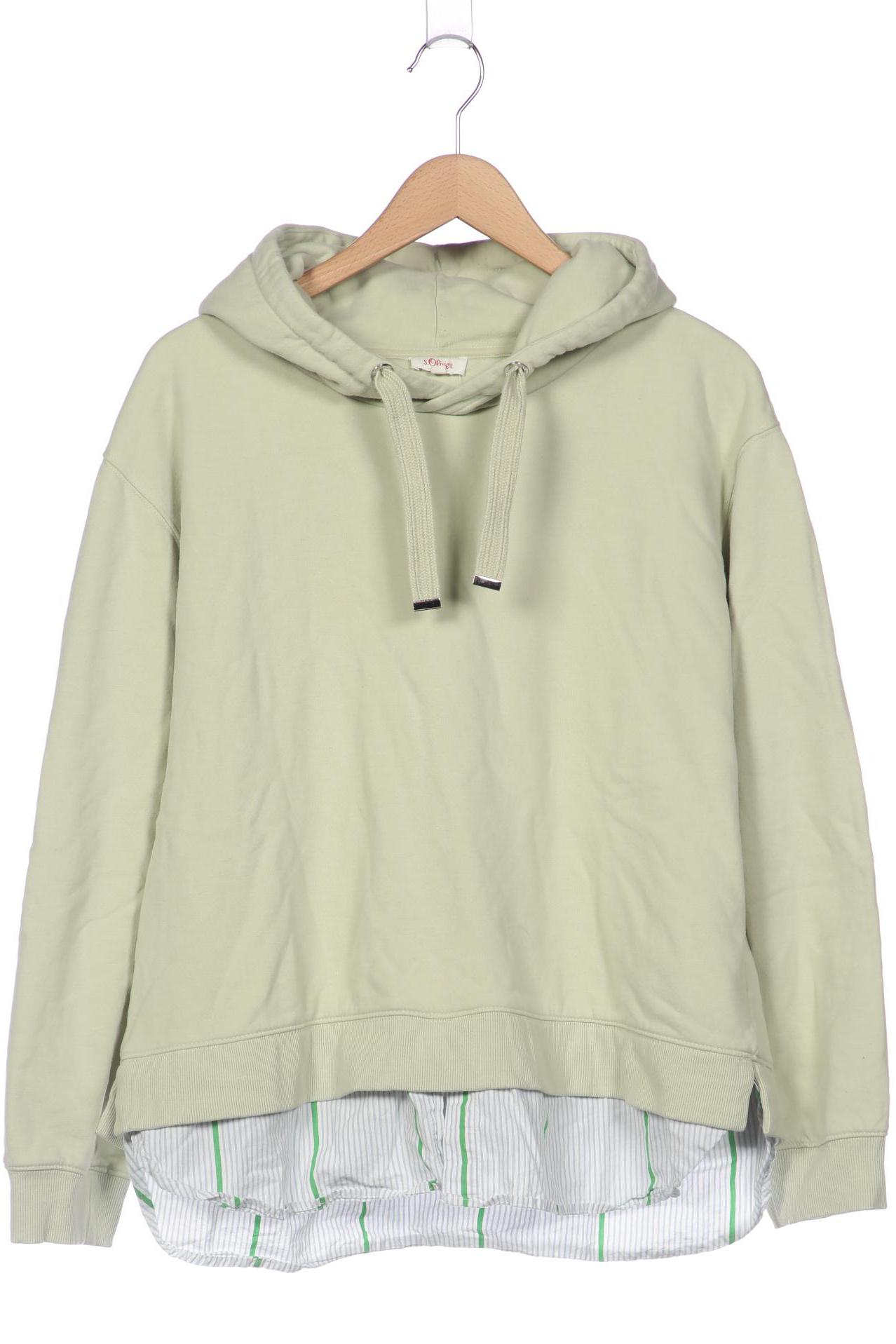 

s.Oliver Damen Kapuzenpullover, hellgrün, Gr. 42