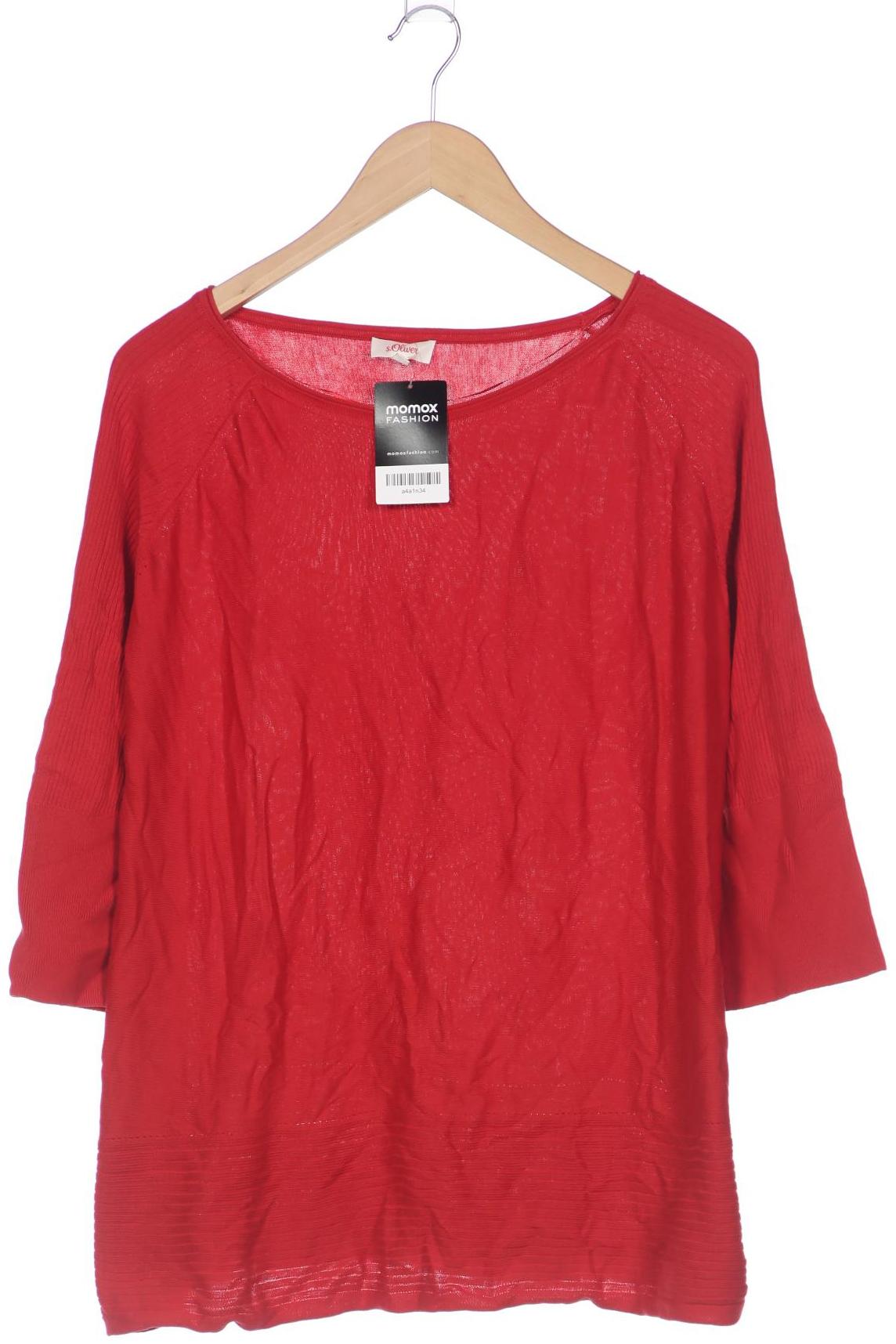 

s.Oliver Damen Pullover, rot, Gr. 42