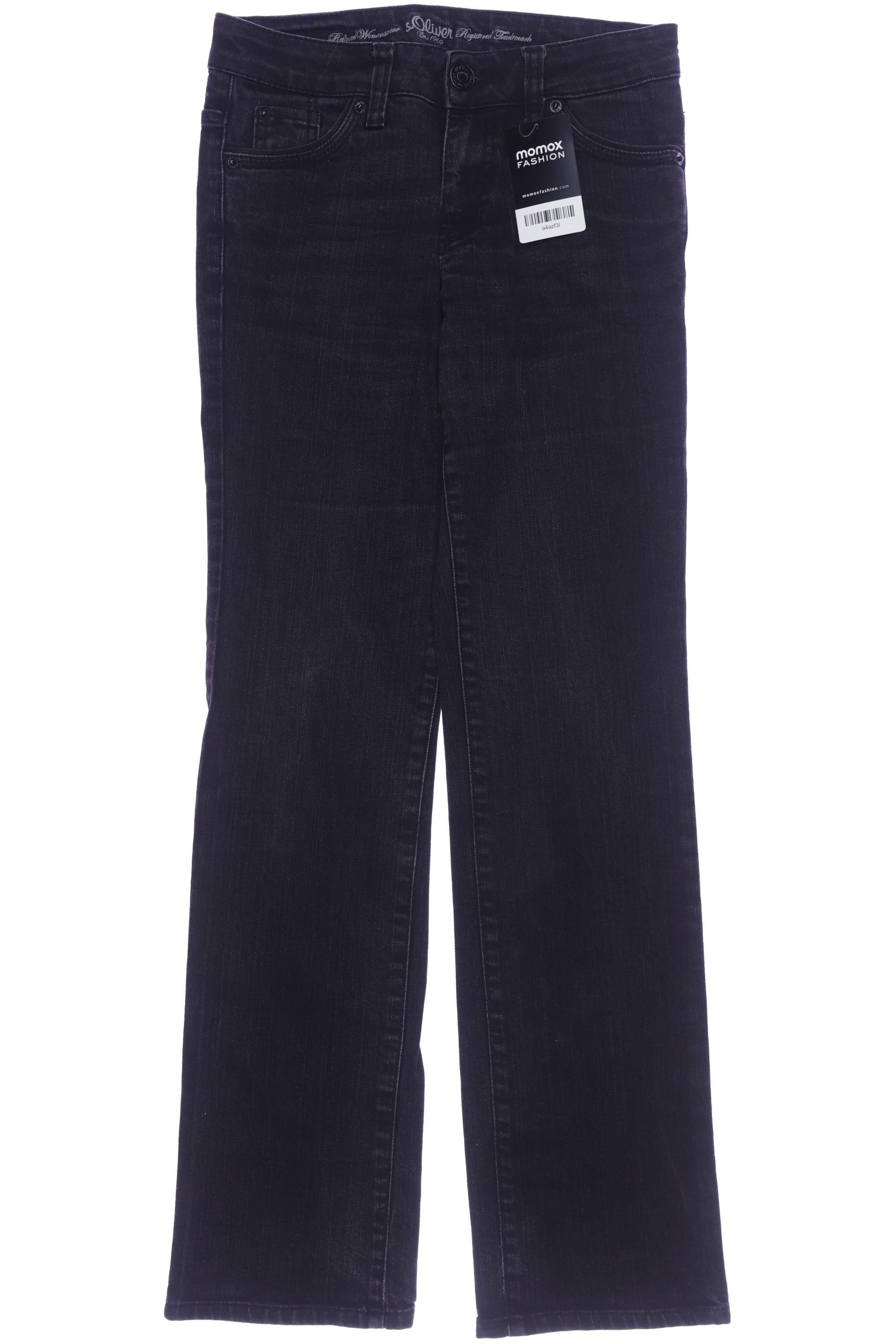 

s.Oliver Damen Jeans, schwarz, Gr. 34