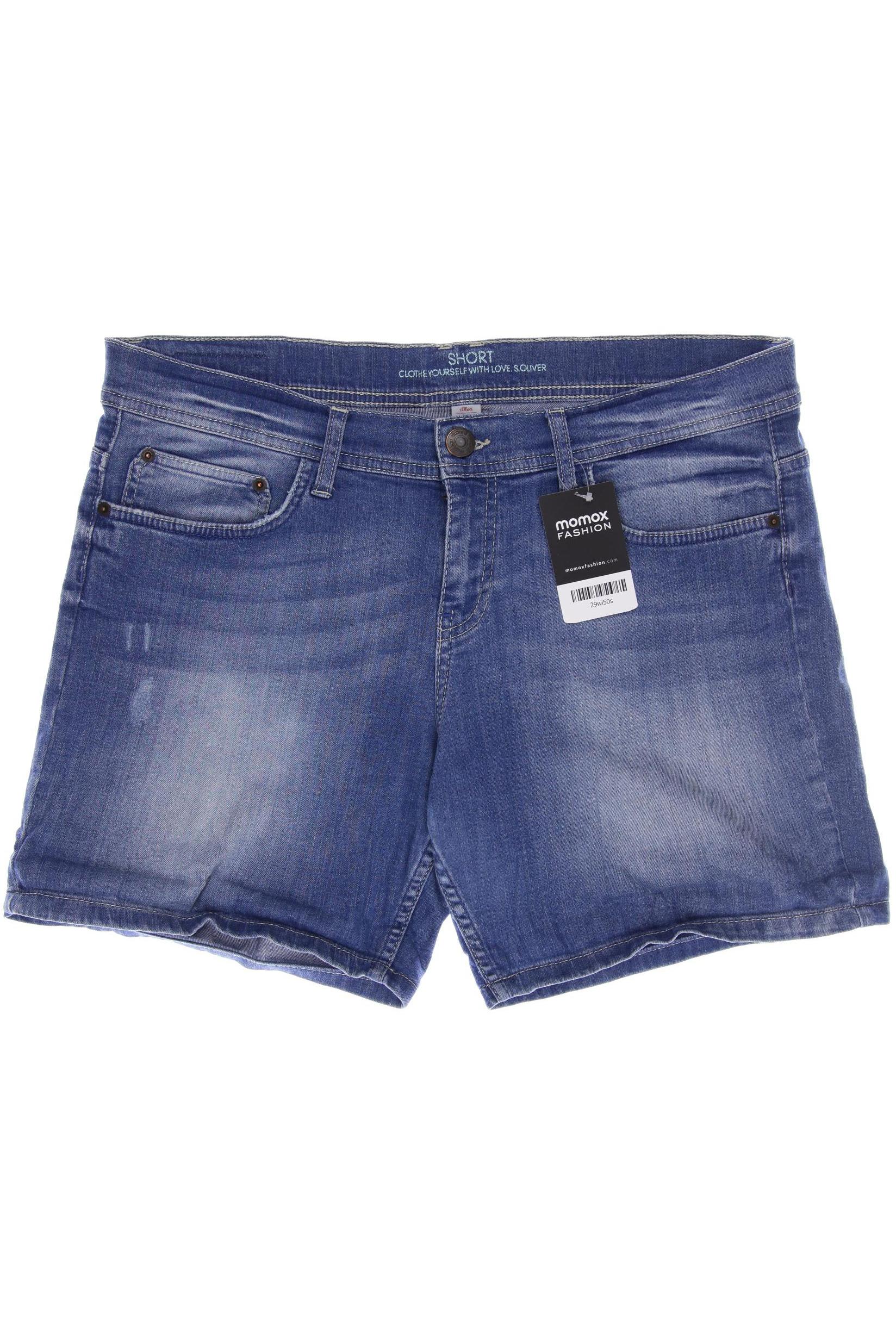 

s.Oliver Damen Shorts, blau