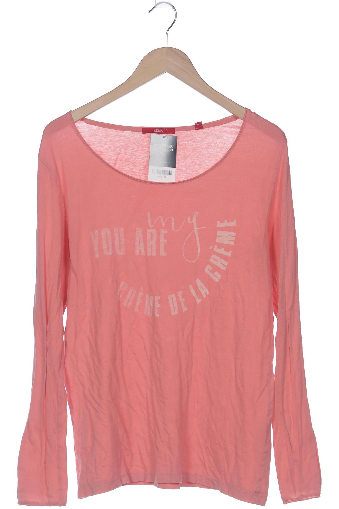 

s.Oliver Damen Langarmshirt, pink, Gr. 44
