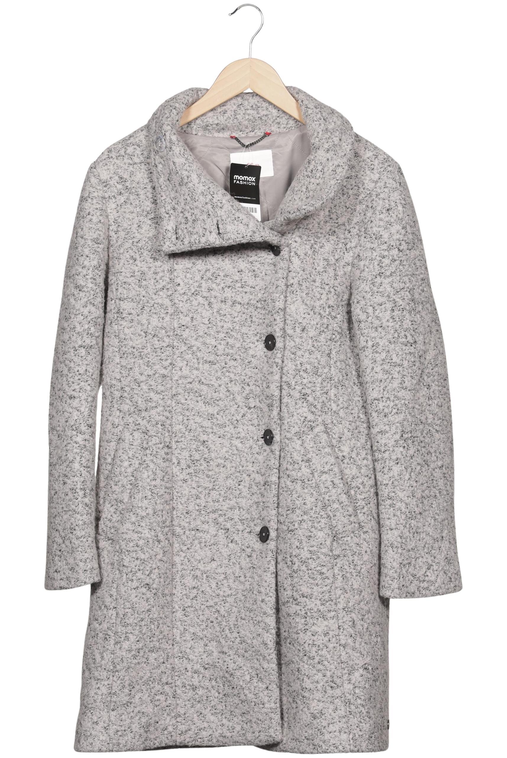 

s.Oliver Damen Mantel, grau, Gr. 40